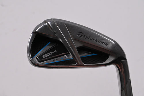 Taylormade SIM2 Max #6 Iron / 25 Degree / Stiff Flex KBS MAX 85 Shaft