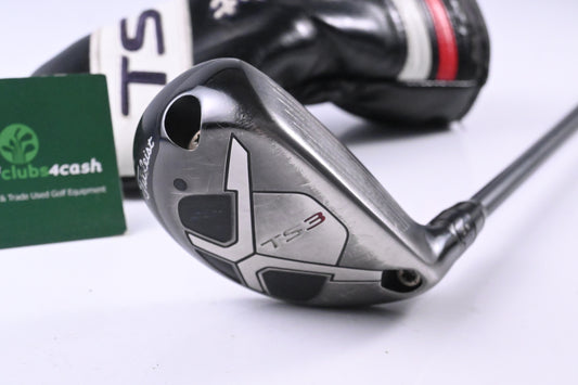 Titleist TS3 #2 Hybrid / 17 Degree / Stiff Flex Hzrdus Smoke Black 80 Shaft