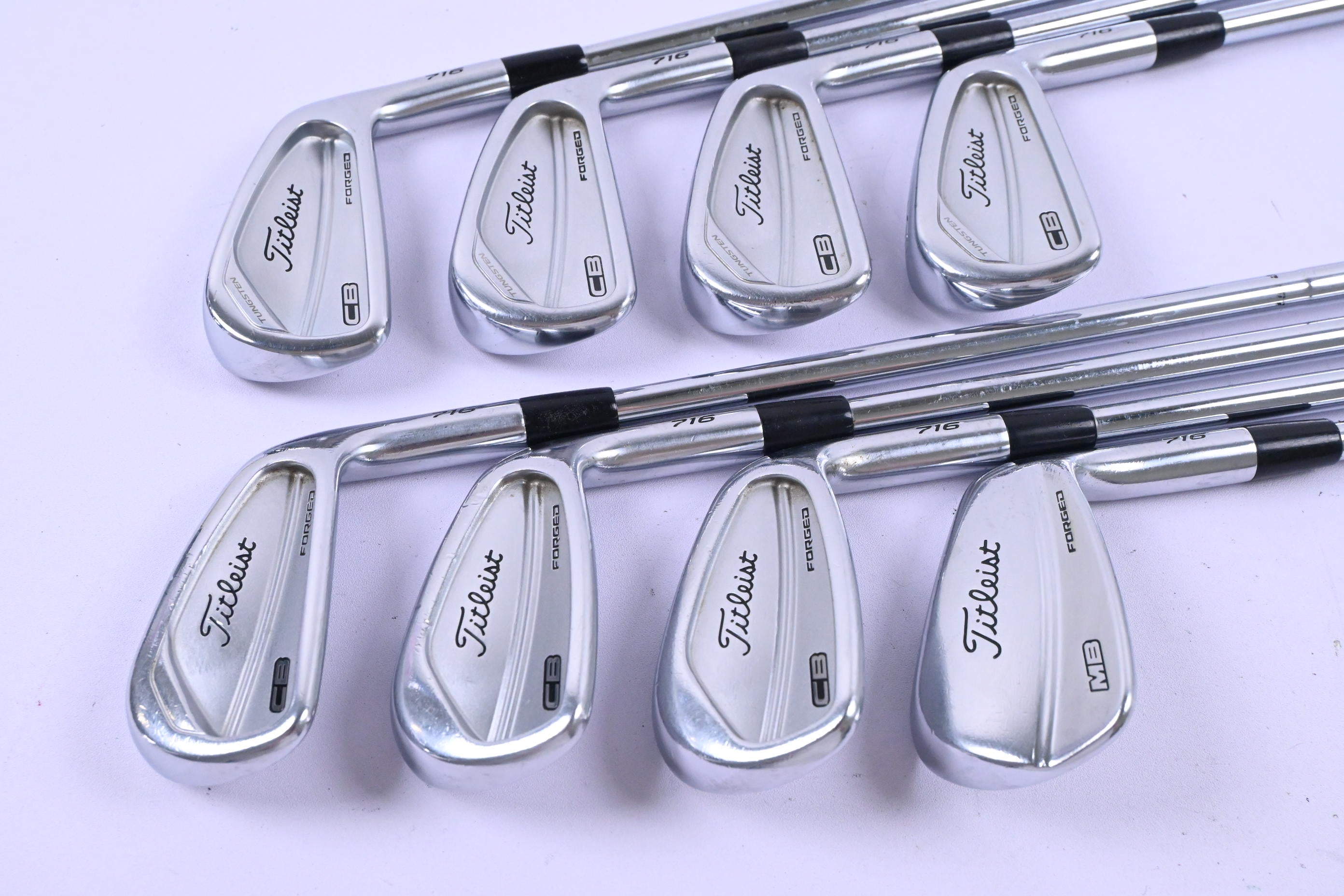 Titleist 716 CB Irons / 3-PW / Stiff Flex Dynamic Gold S300 Shafts