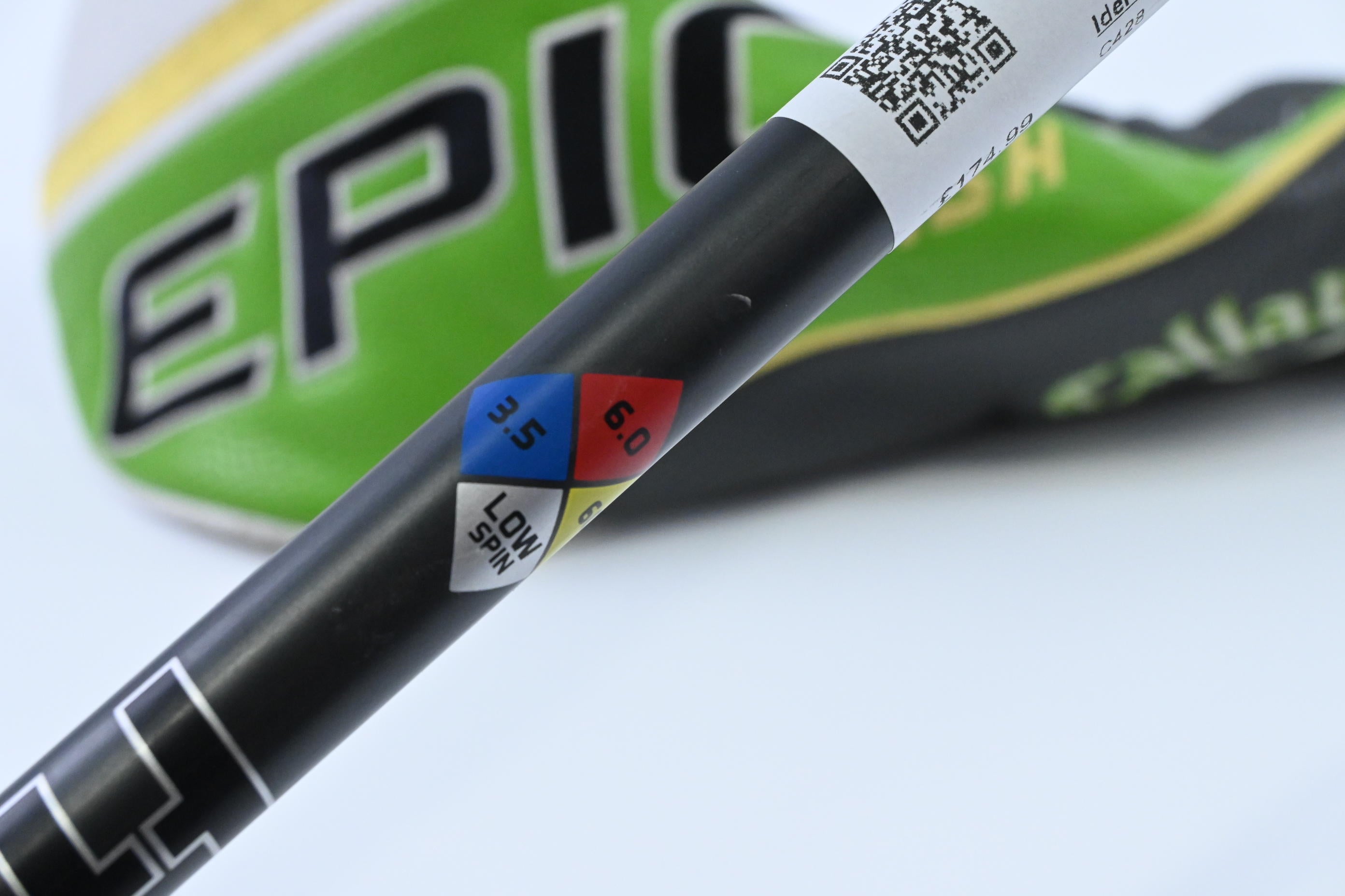 Callaway Epic Flash Driver / 9 Degree / Stiff Flex HZRDUS Smoke Black 60 Shaft