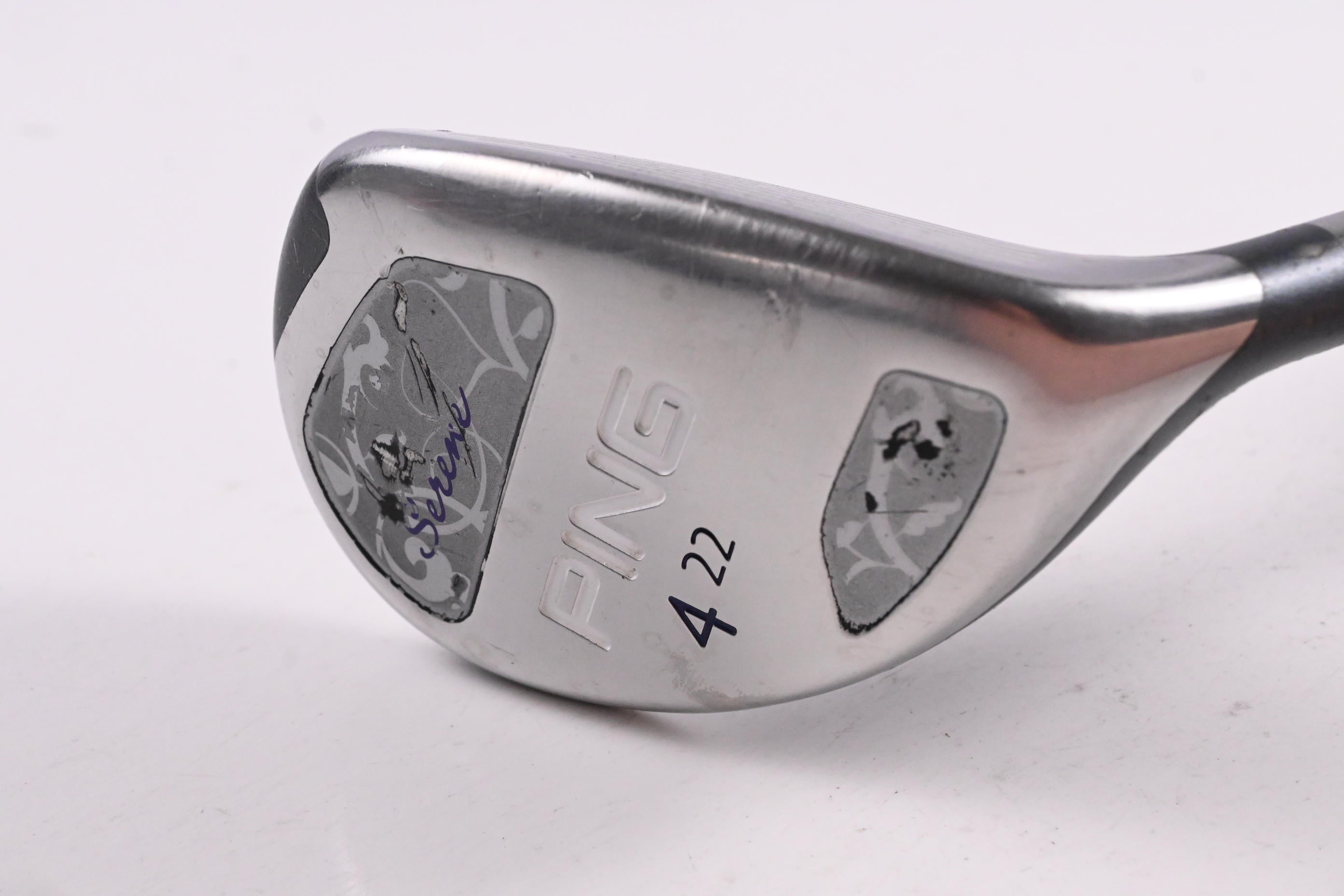 Ladies Ping Serene #4 Hybrid / 22 Degree / Ladies Flex Ping ULT 210 Shaft