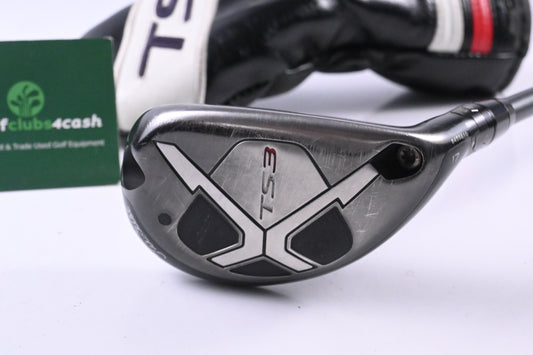 Titleist TS3 #2 Hybrid / 17 Degree / Stiff Flex Hzrdus Smoke Black 80 Shaft