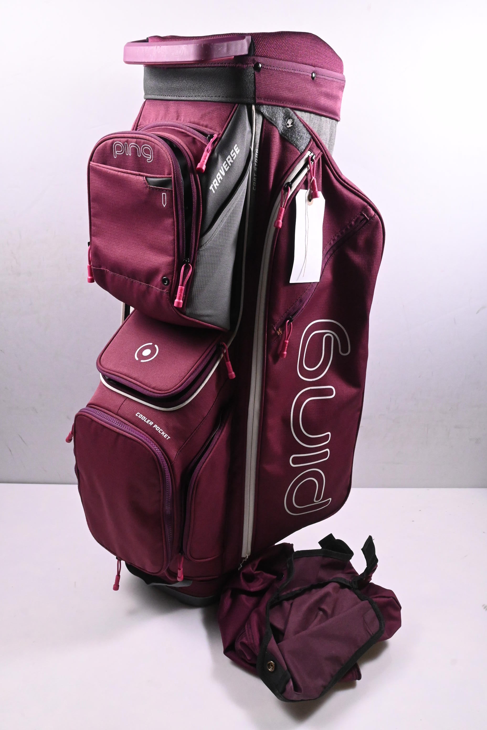 Ping Traverse Cart Bag / 14-Way Divider / Purple, Grey