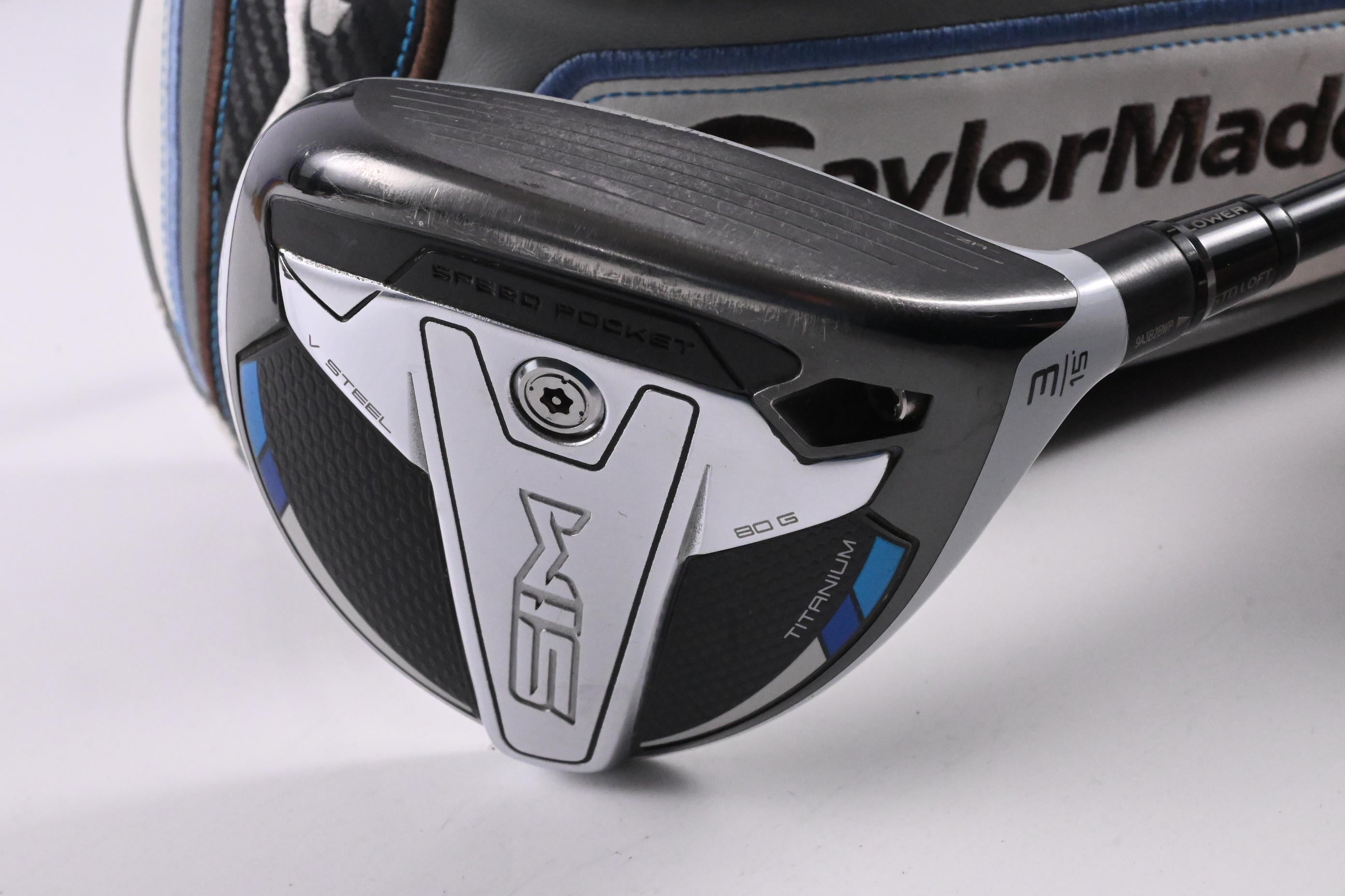 Taylormade SIM Ti #3 Wood / 15 Degree / Stiff Flex Diamana S Limited 75 Shaft