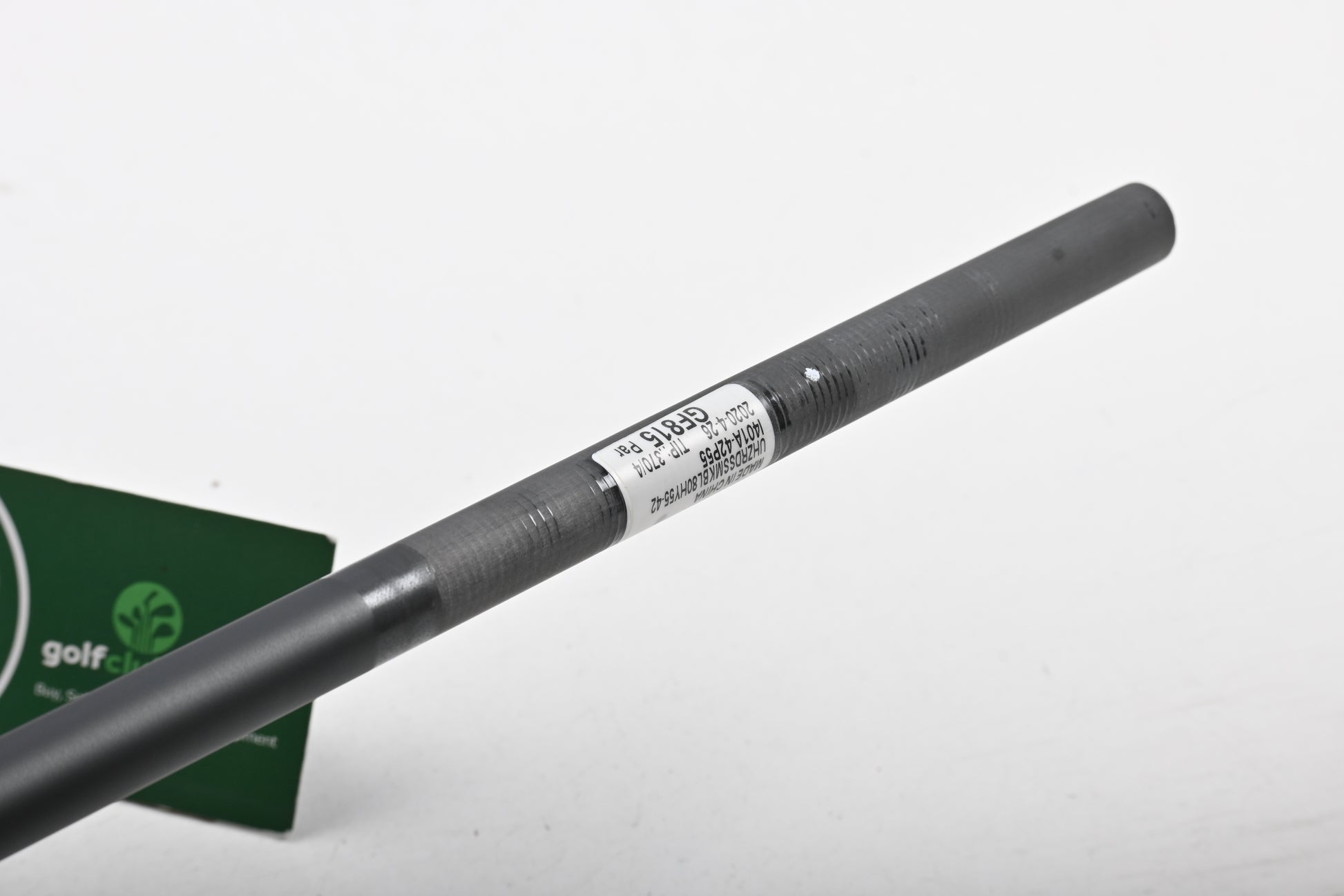 Hzrdus Smoke Black 80 Hybrid Shaft / Regular Flex / .370&quot; Tip / Uncut