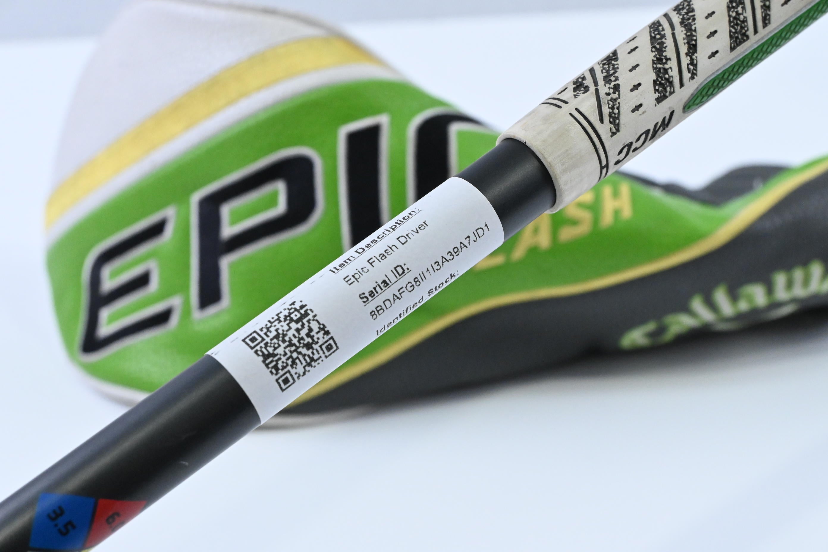 Callaway Epic Flash Driver / 9 Degree / Stiff Flex HZRDUS Smoke Black 60 Shaft