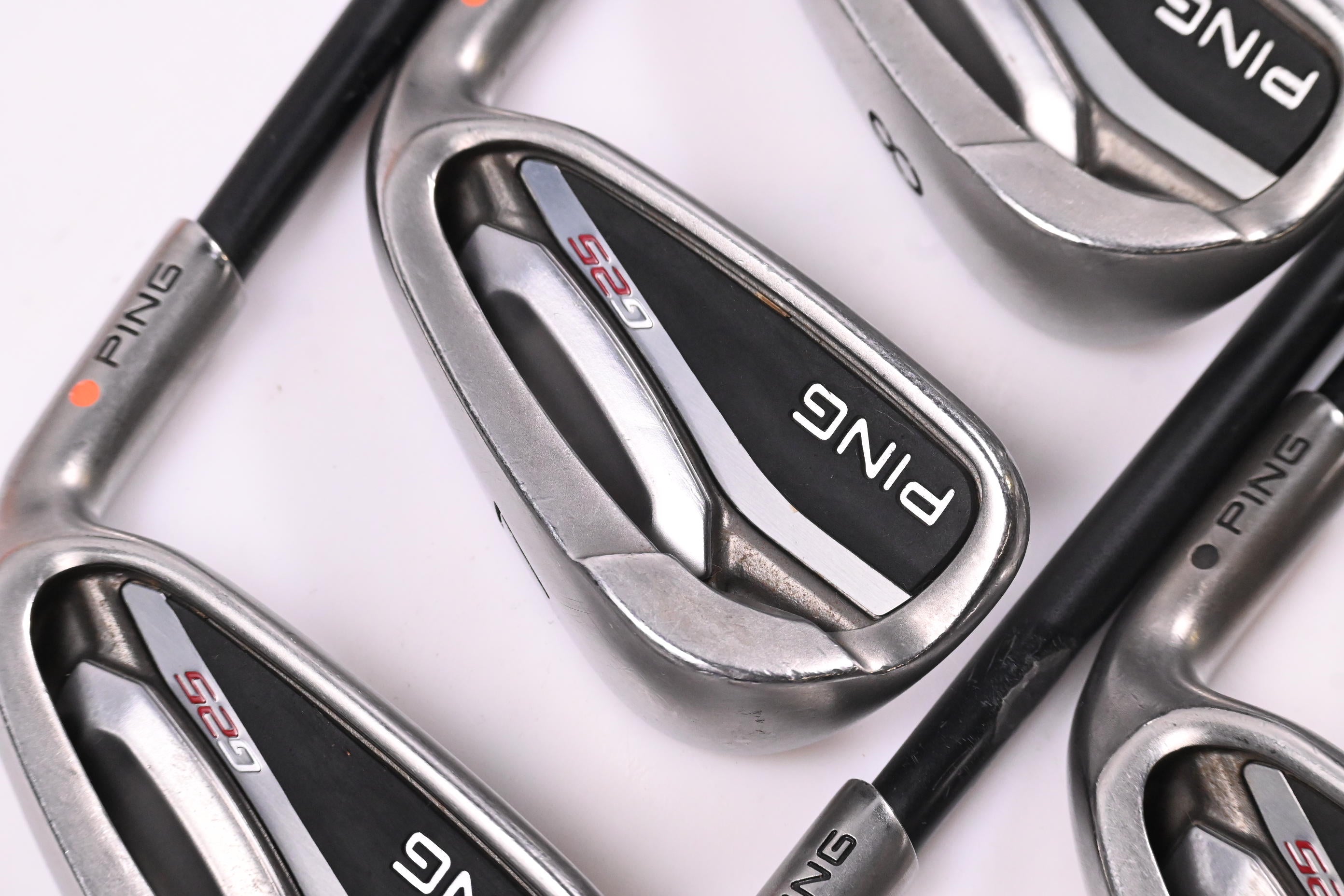 Ping G25 Irons / 6-PW+SW / Orange Dot / Regular Flex Ping TFC 189 Shafts