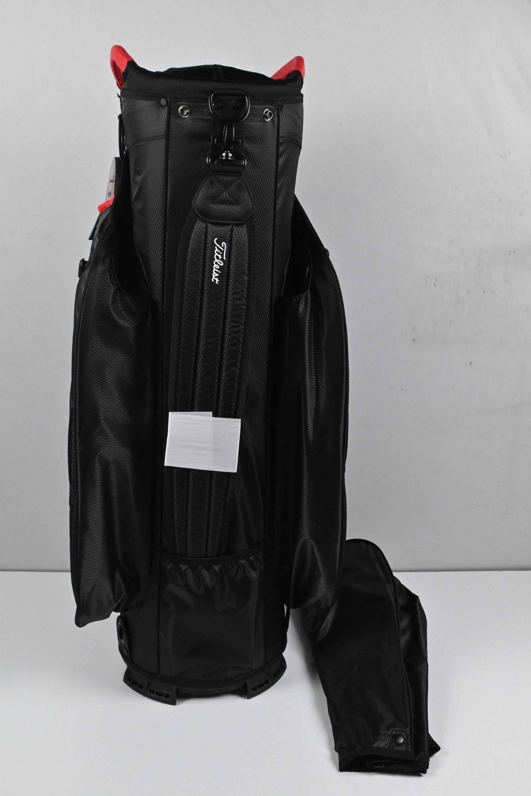 Titleist StaDry Cart Bag / 14-Way Divider / Black & Red