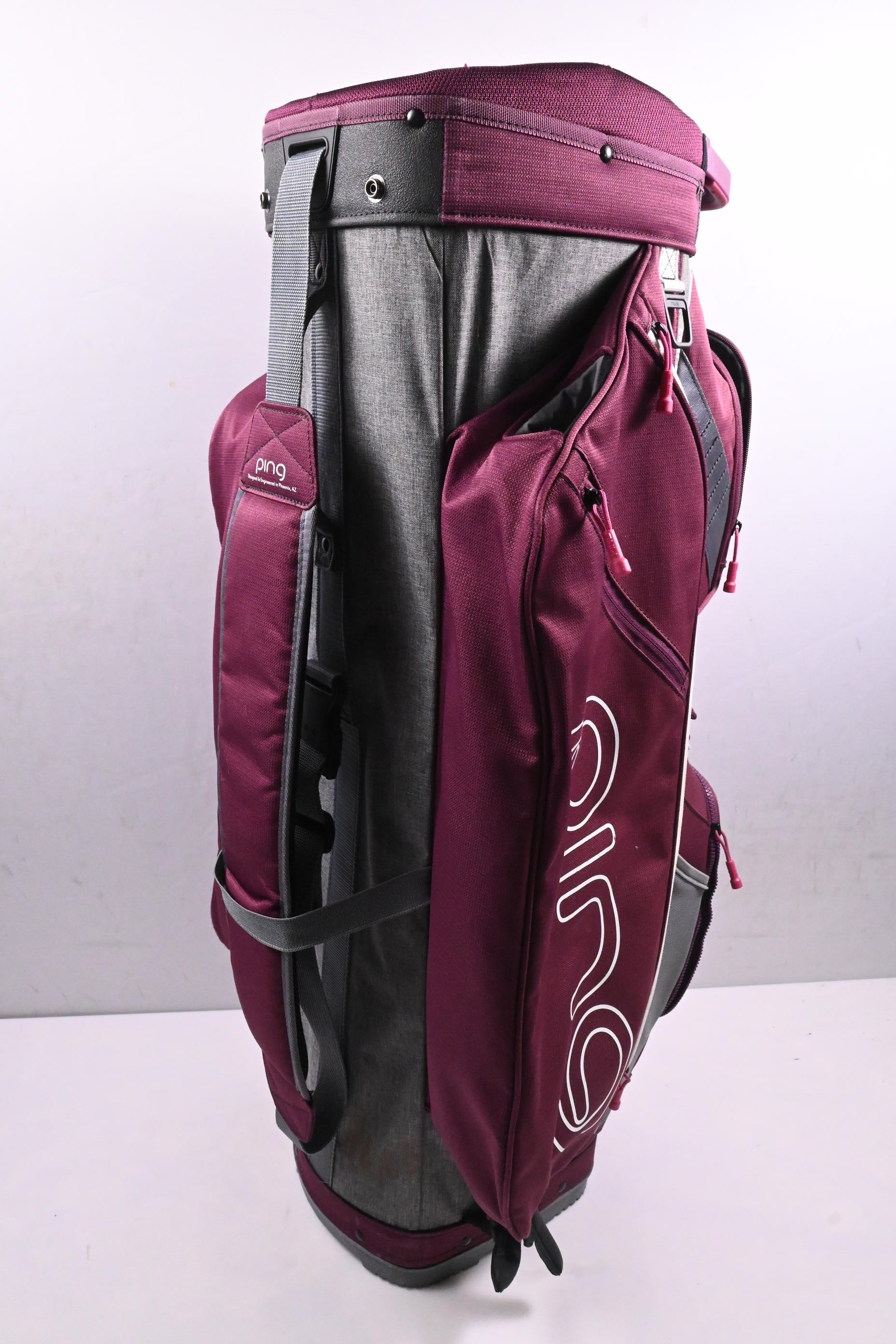 Ping Traverse Cart Bag / 14-Way Divider / Purple, Grey