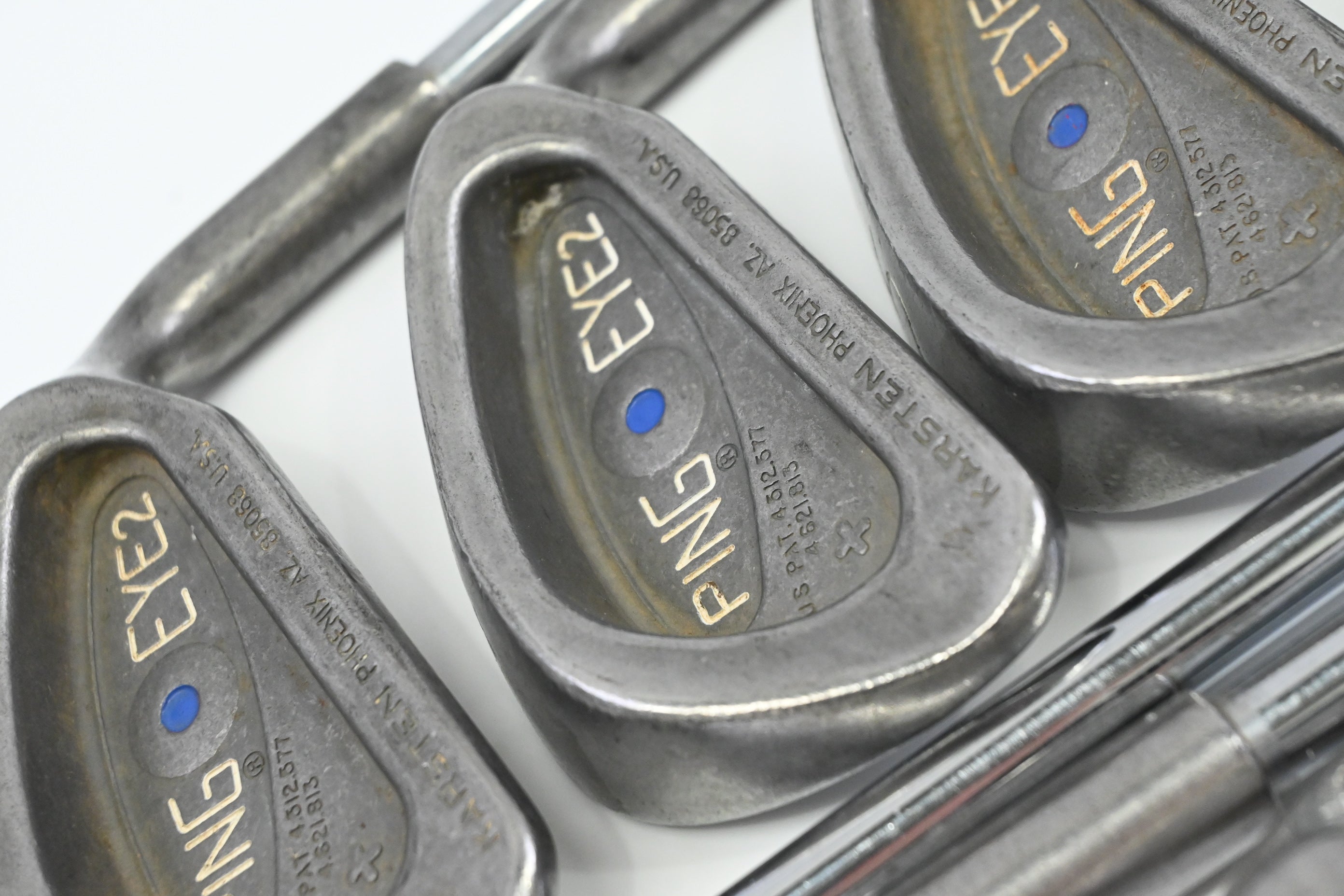 Ping Eye 2 Irons / 3-PW+SW / Blue Dot / Stiff Flex Ping JZ Shafts