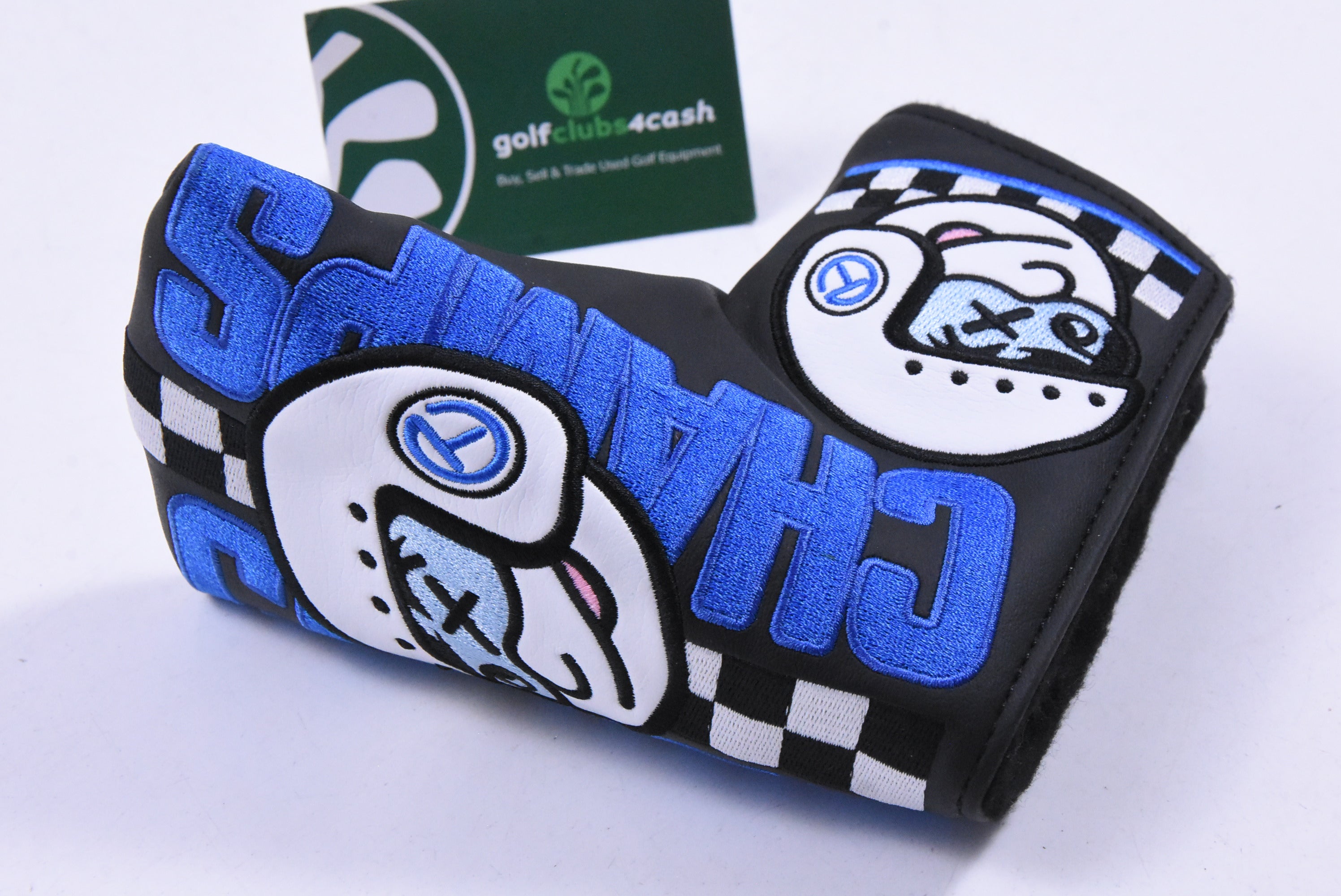 Scotty Cameron Circle T Champs Choice Putter Cover / Mid-Mallet / Black &amp; Blue