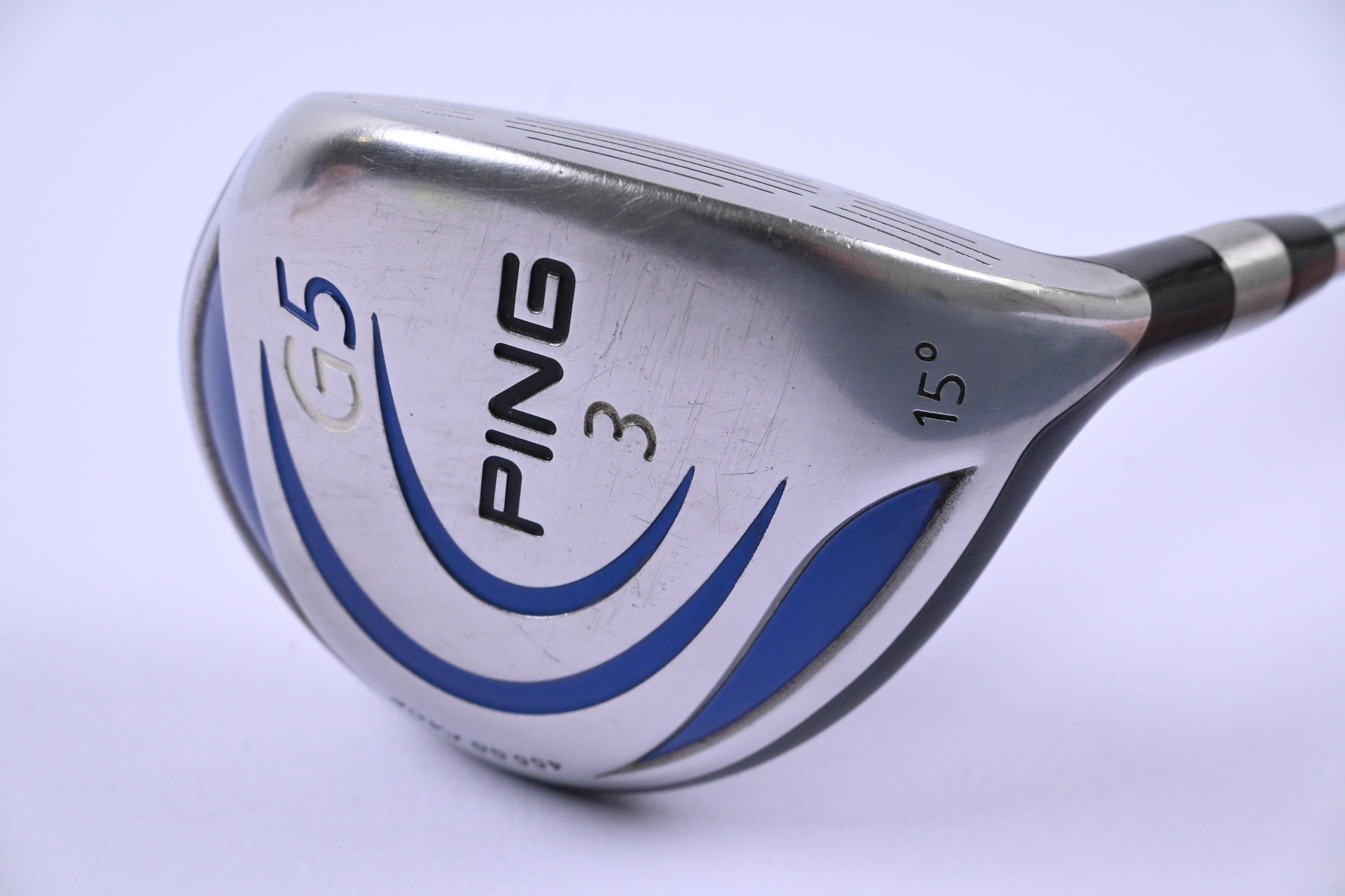 Ping G5 #3 Wood / 15 Degree / Regular Flex Steel Shaft