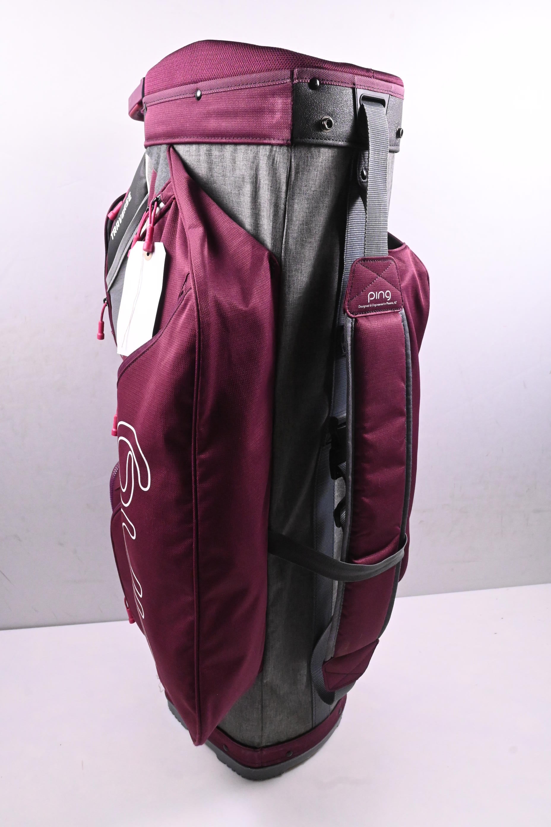 Ping Traverse Cart Bag / 14-Way Divider / Purple, Grey