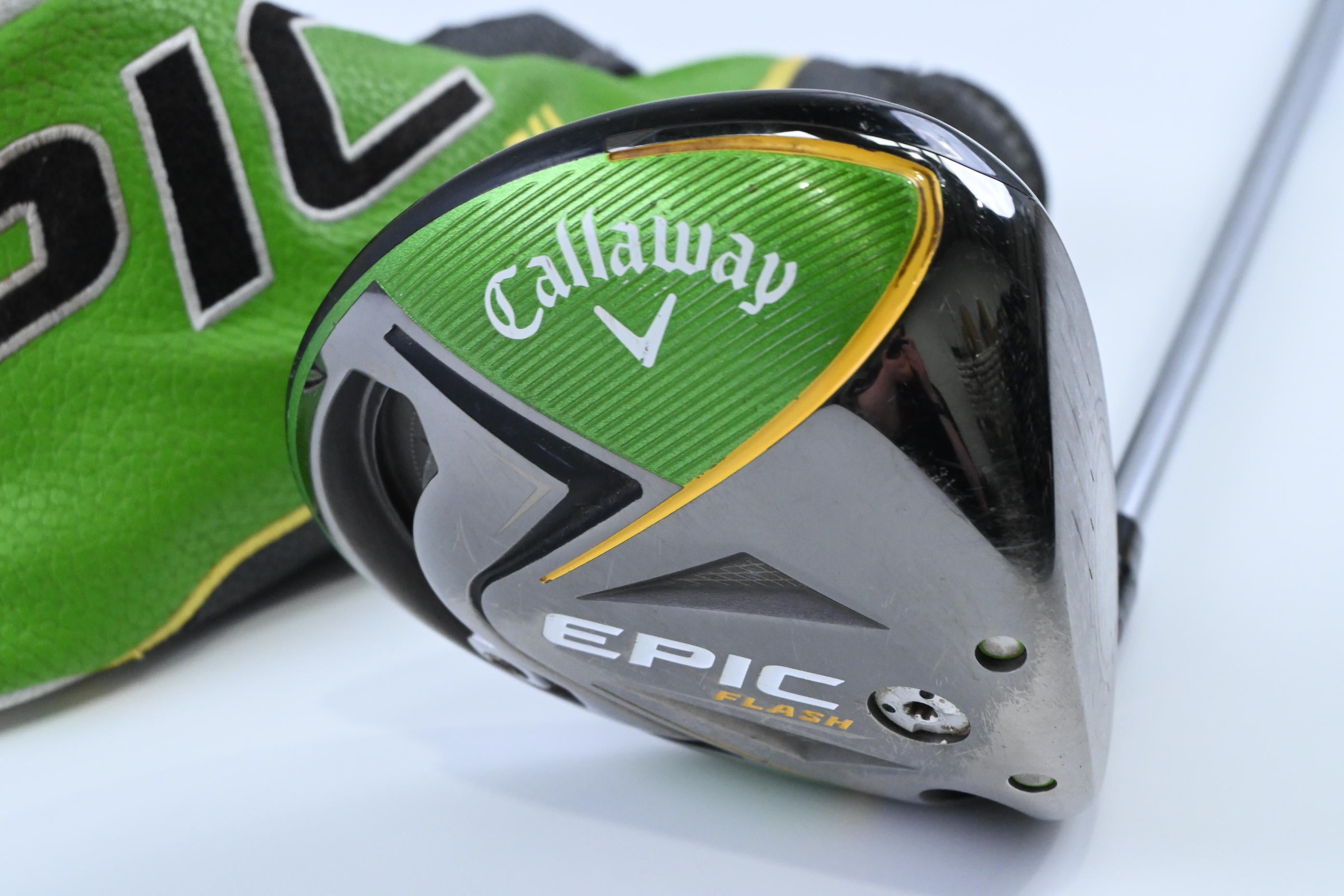 Callaway Epic Flash Driver / 9 Degree / Regular Flex Evenflow Green 55 Shaft