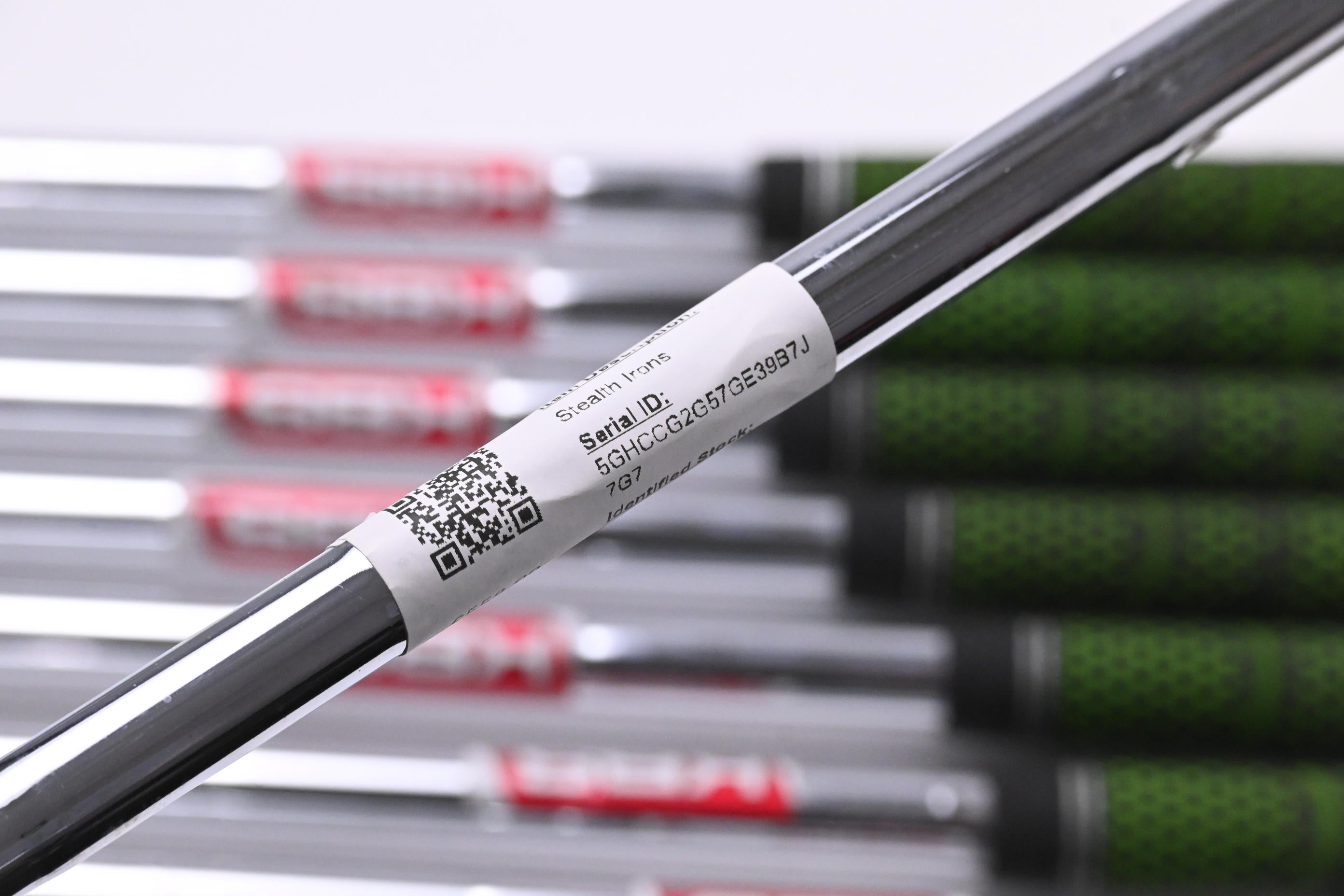 Taylormade Stealth Irons / 5-PW-SW / Regular Flex KBS Tour Lite Shaft