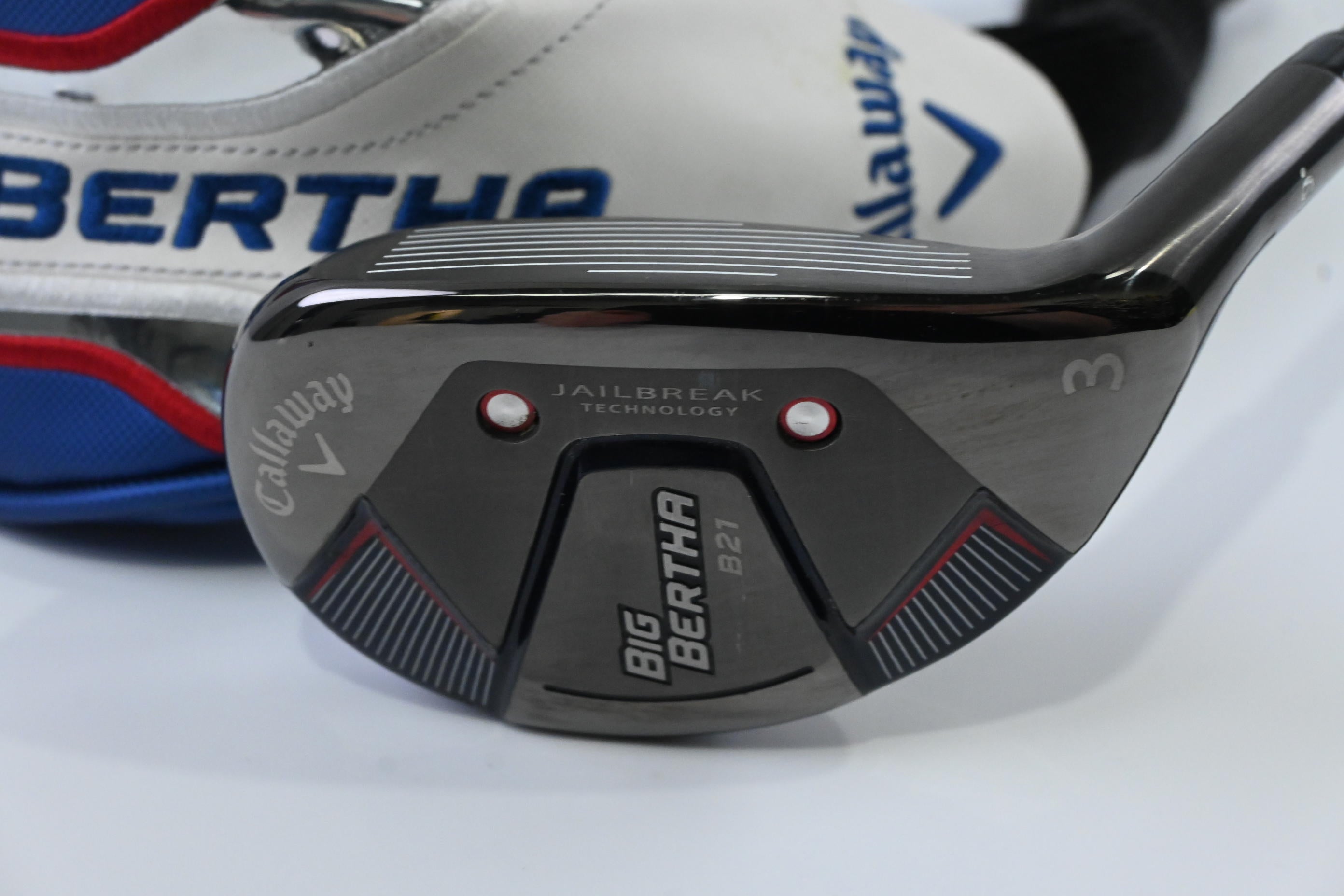 Callaway Big Bertha B21 #3 Hybrid / 19 Degree / Stiff Flex Callaway RCH 65 Shaft