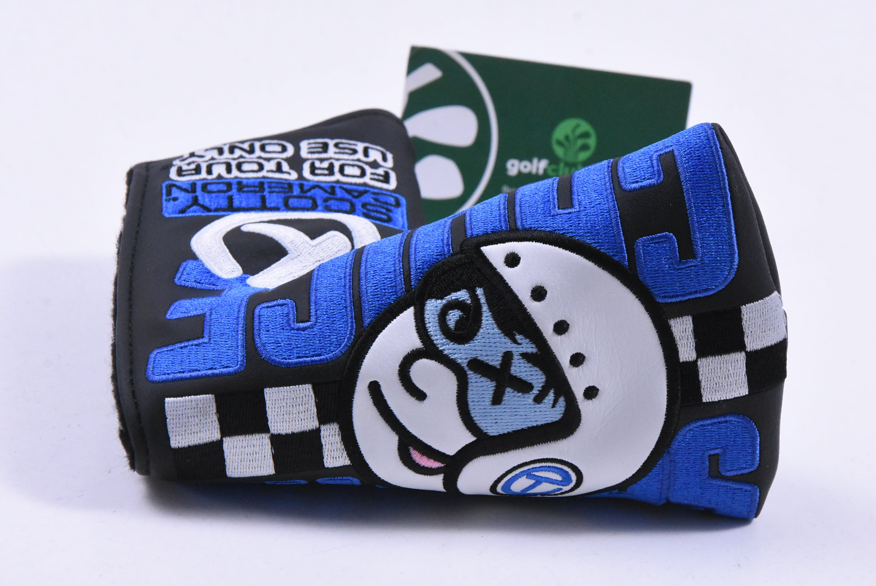 Scotty Cameron Circle T Champs Choice Putter Cover / Mid-Mallet / Black &amp; Blue