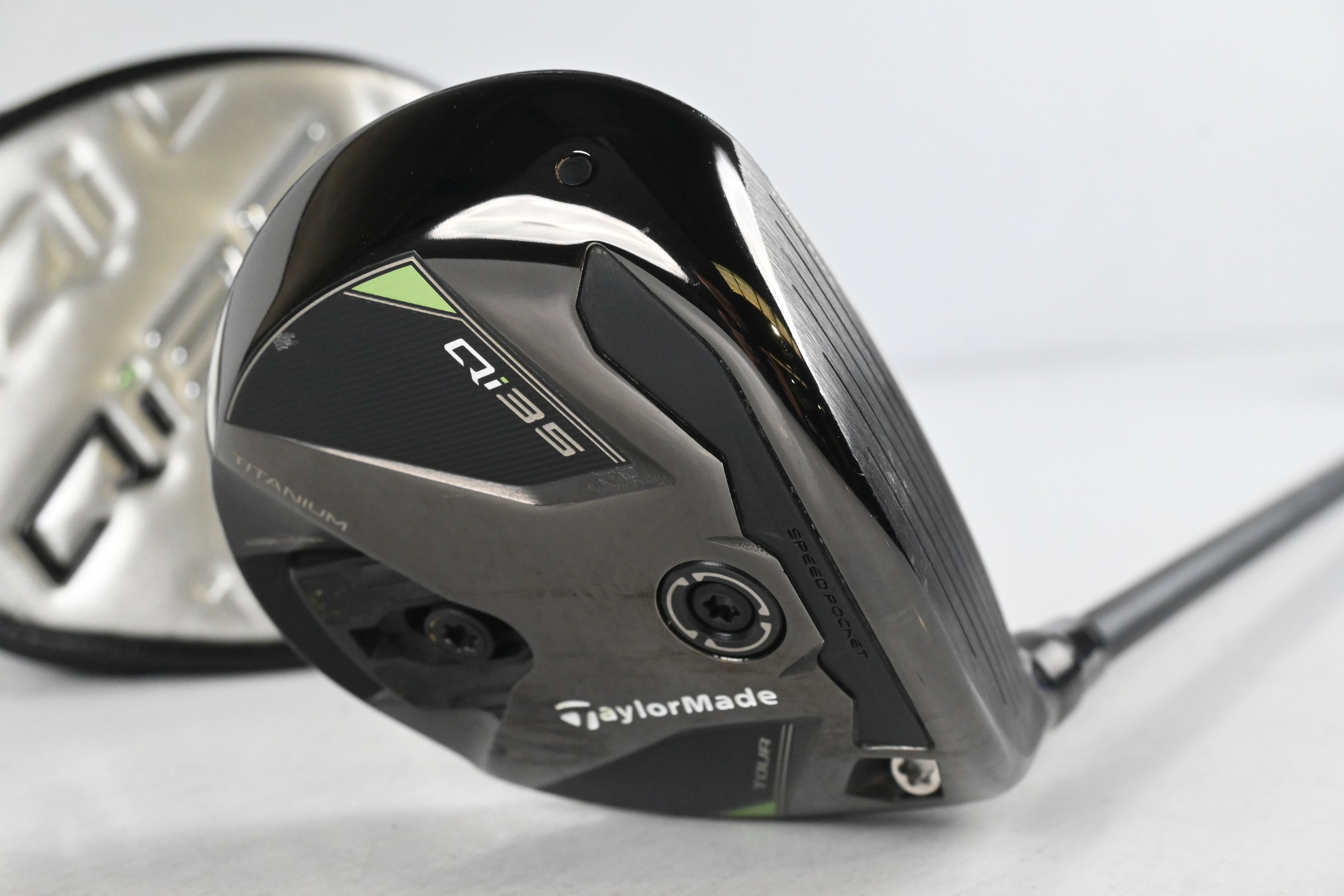 Taylormade Qi35 #3 Wood / 15 Degree / Stiff Flex Kai'li Dark Waves Blue 75 Shaft
