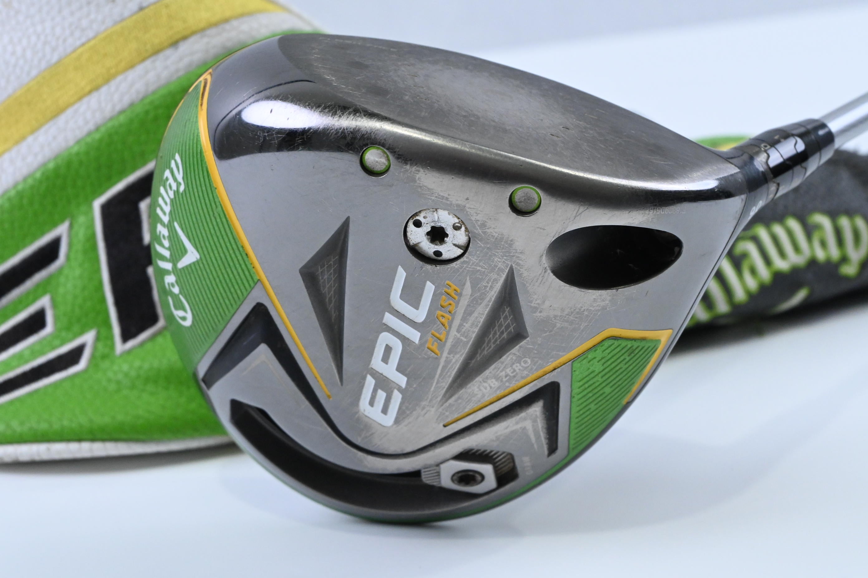 Callaway Epic Flash Driver / 9 Degree / Regular Flex Evenflow Green 55 Shaft