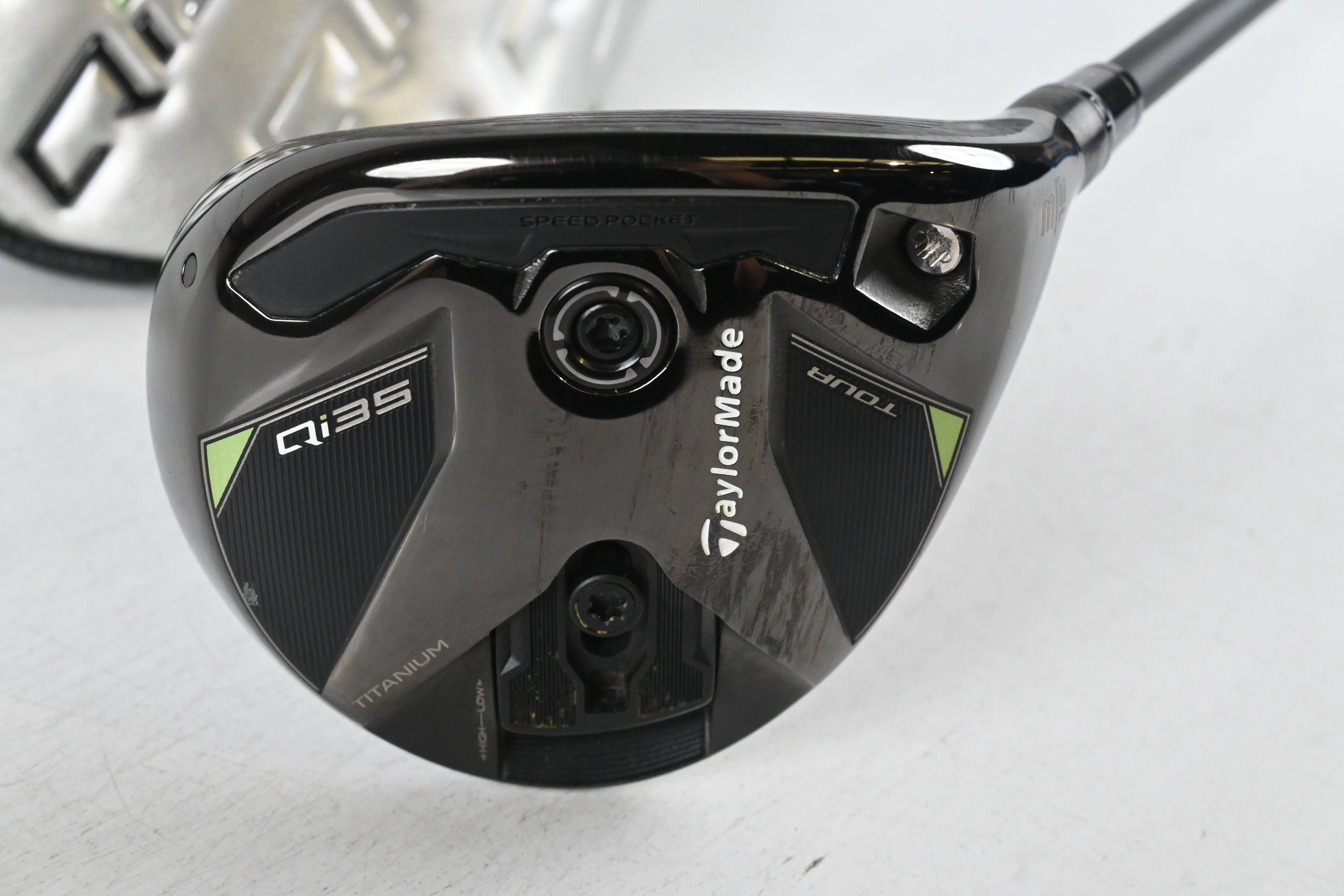 Taylormade Qi35 #3 Wood / 15 Degree / Stiff Flex Kai'li Dark Waves Blue 75 Shaft
