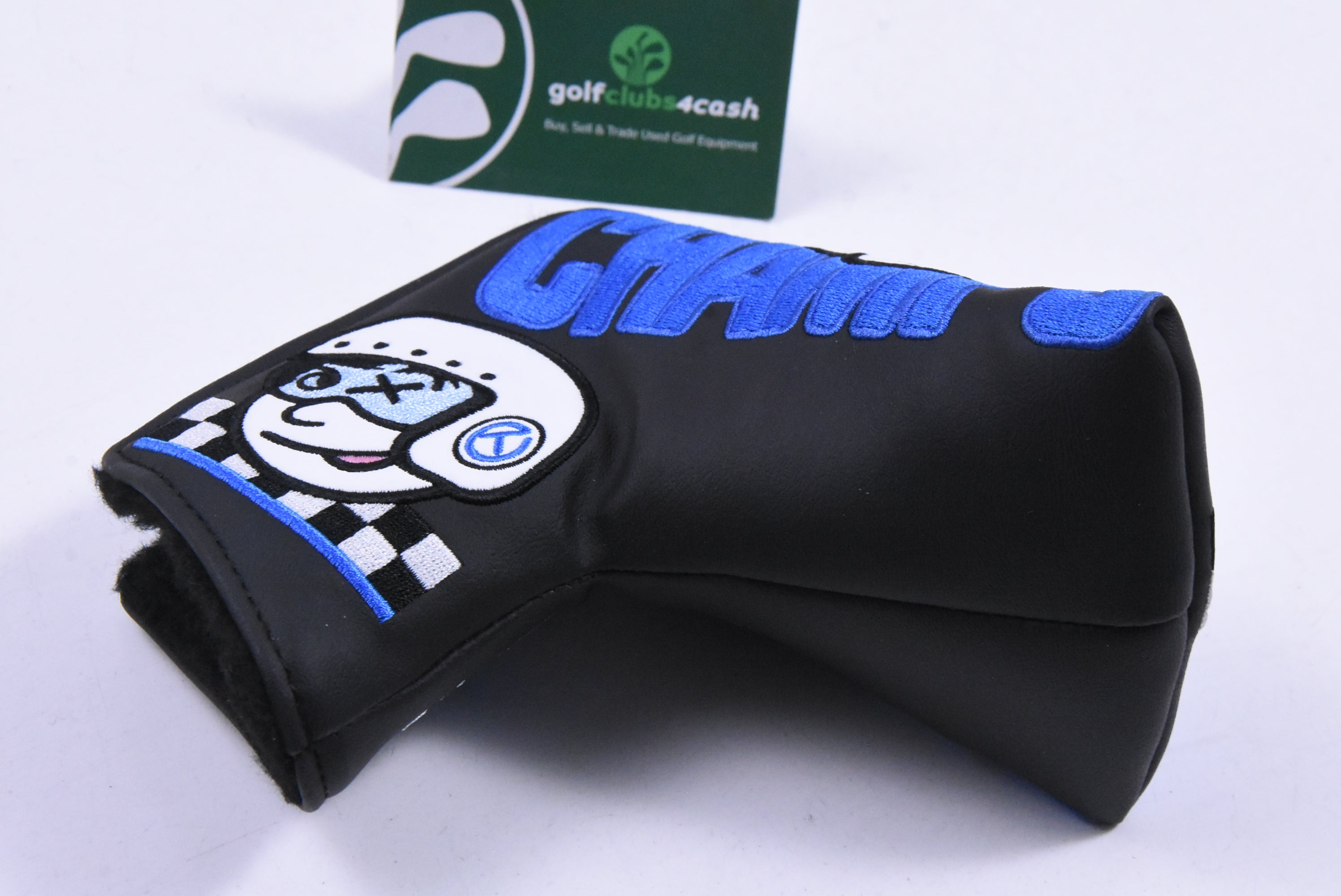 Scotty Cameron Circle T Champs Choice Putter Cover / Mid-Mallet / Black &amp; Blue