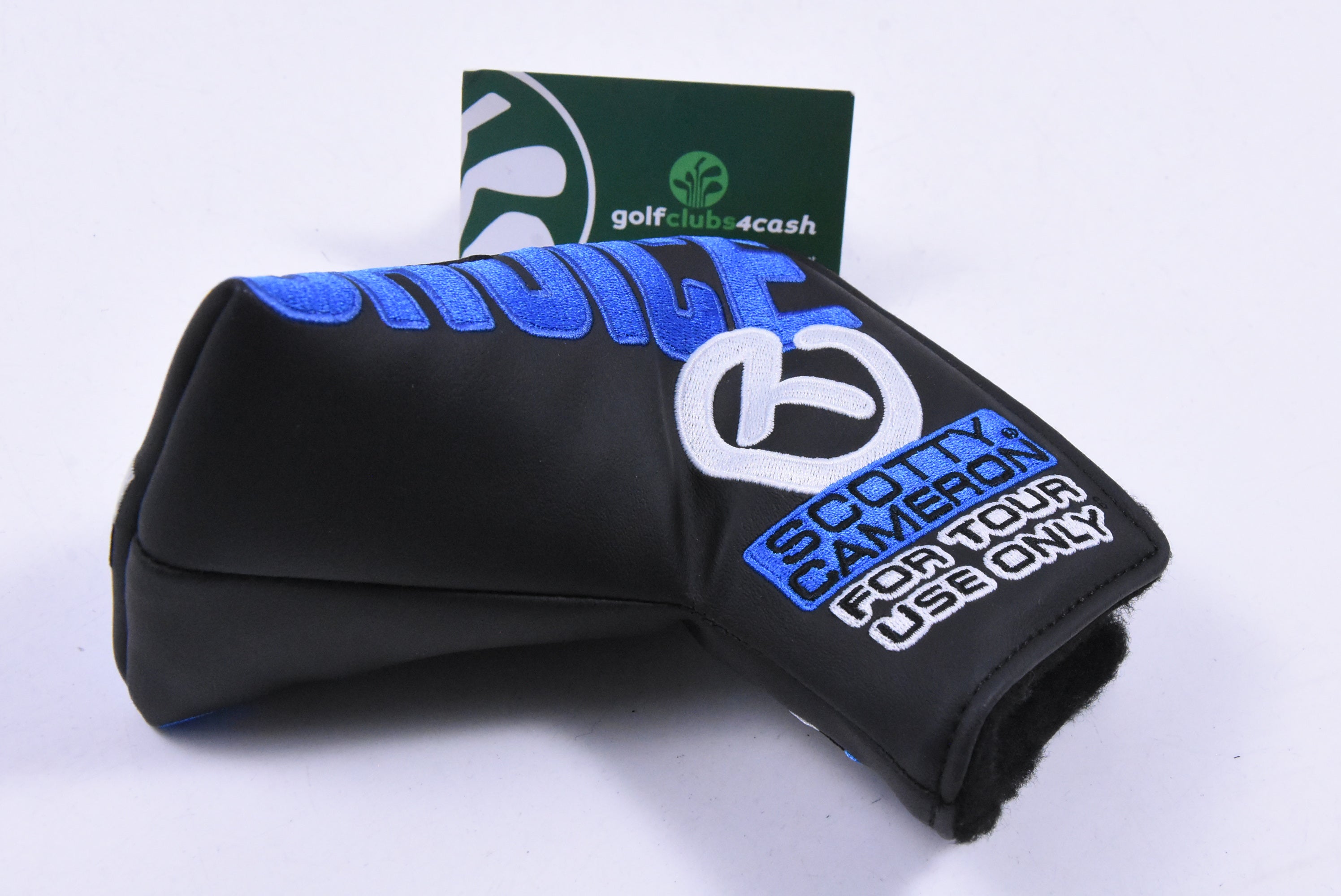 Scotty Cameron Circle T Champs Choice Putter Cover / Mid-Mallet / Black &amp; Blue
