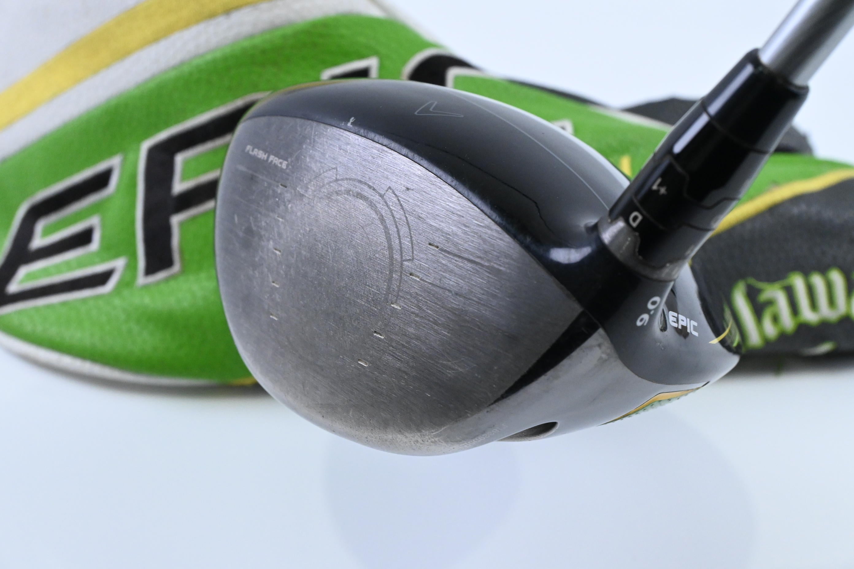 Callaway Epic Flash Driver / 9 Degree / Regular Flex Evenflow Green 55 Shaft