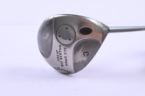 Ladies Callaway Hawk Eye #3 Wood / 15 Degree / Ladies Flex Hawk Eye Gems Shaft