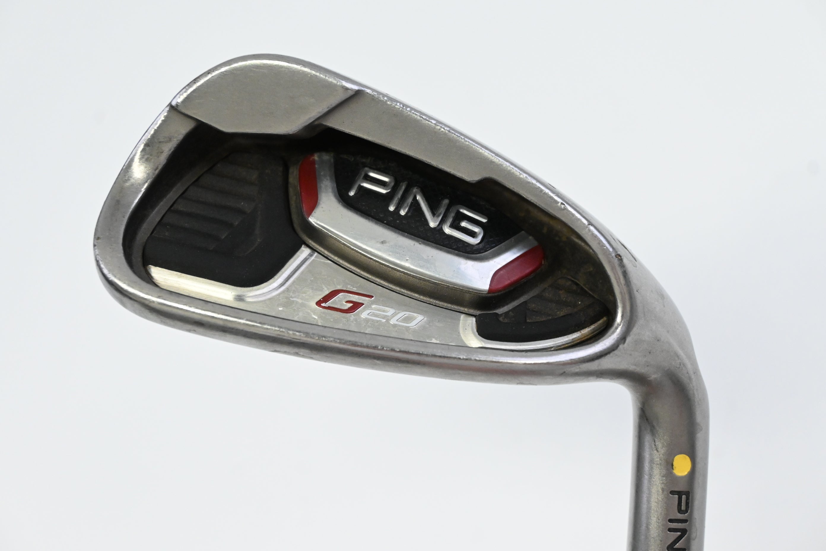 Ping G20 #9 Iron / Yellow Dot / Regular Flex Ping CFS Shaft