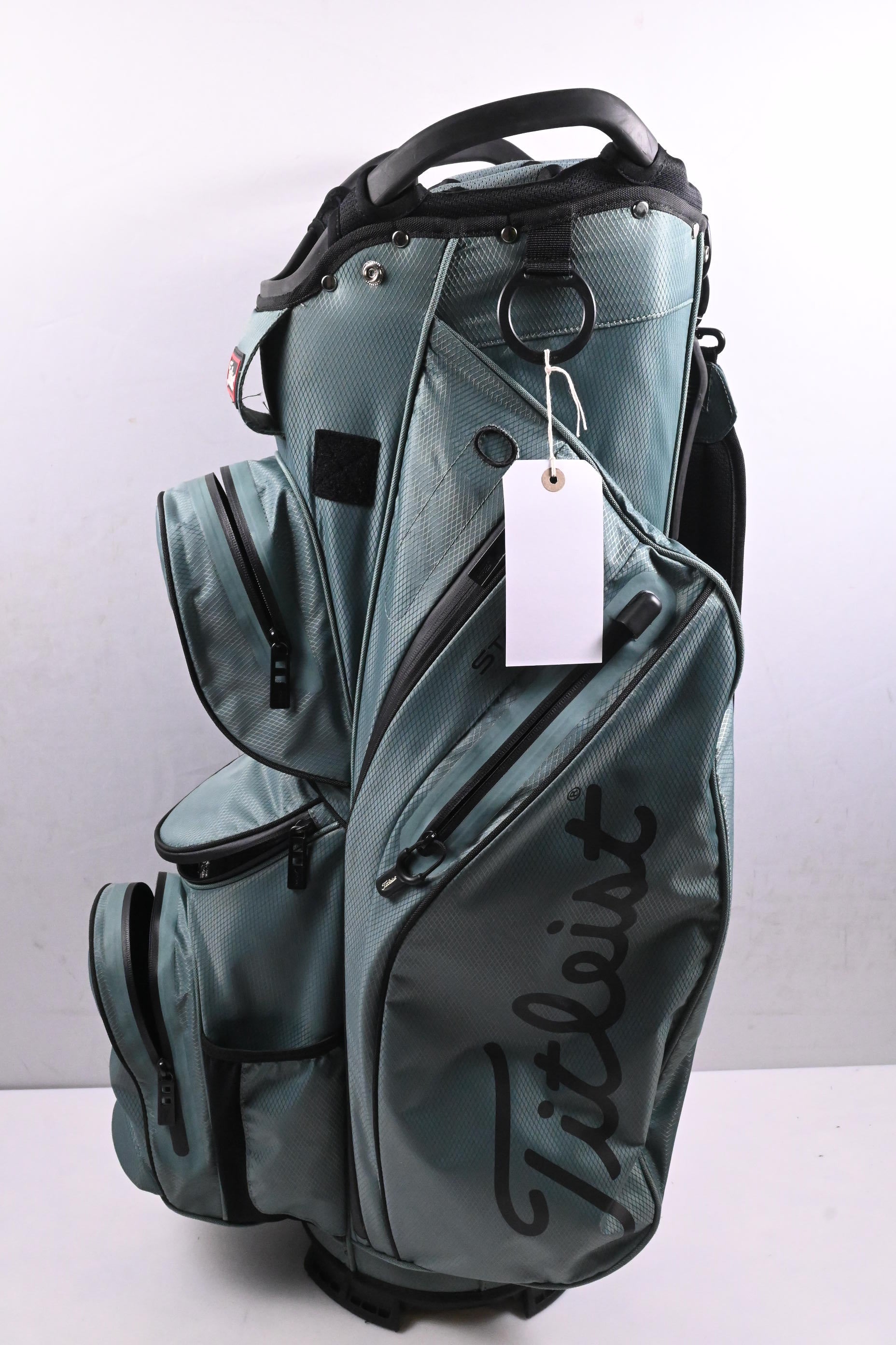 Titleist Sta Dry Cart Bag / 14-Way Divider / Green, Black