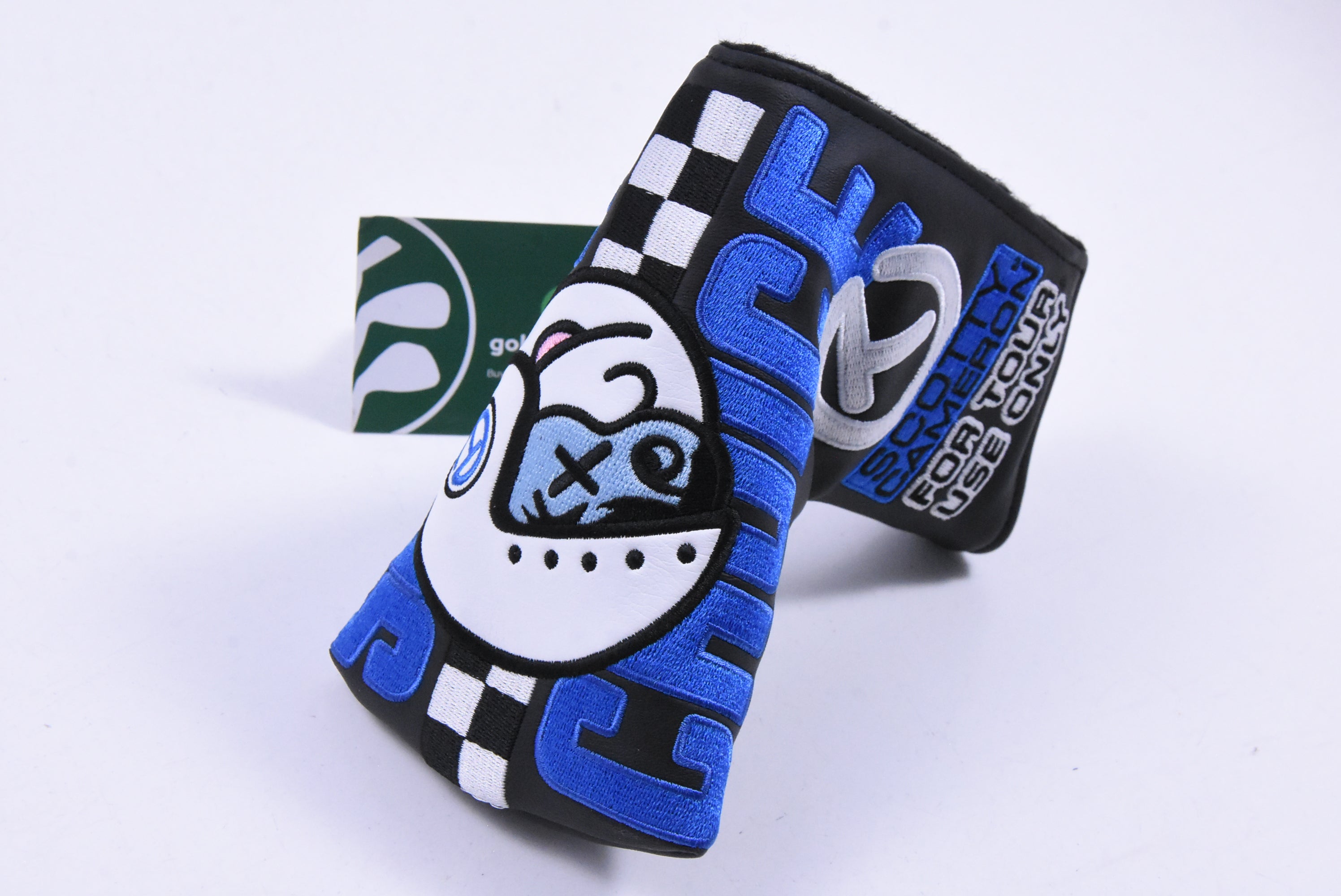 Scotty Cameron Circle T Champs Choice Putter Cover / Mid-Mallet / Black &amp; Blue