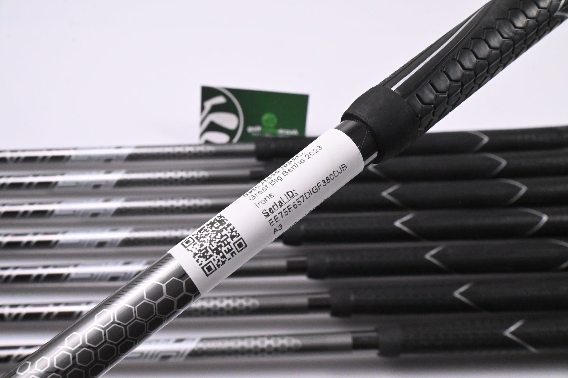 Callaway Great Big Bertha 2023 Irons / 5-PW+AW+SW / Senior Flex Helium Nanocore