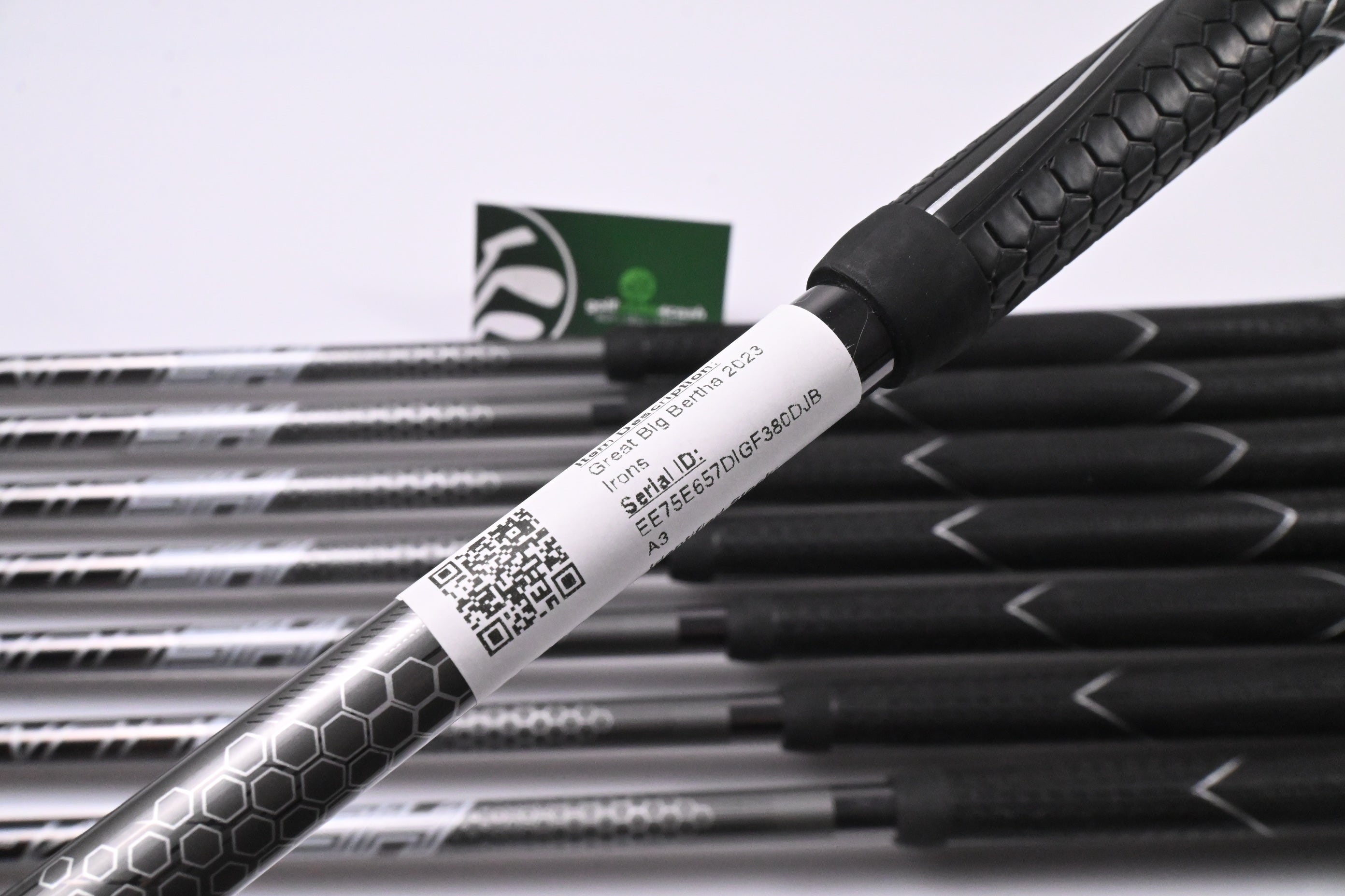 Callaway Great Big Bertha 2023 Irons / 5-PW+AW+SW / Senior Flex Helium Nanocore