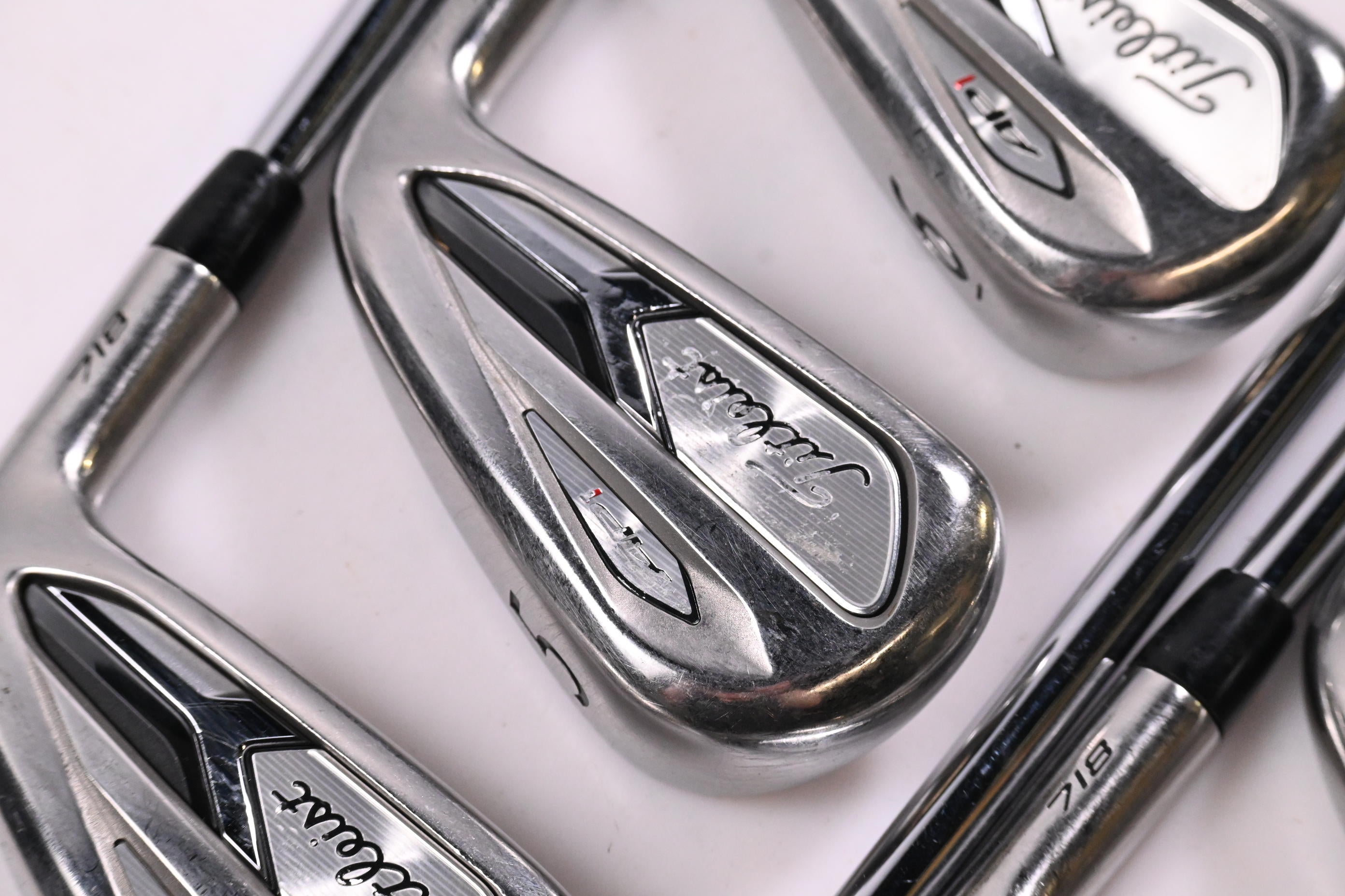 Titleist 718 AP1 Irons / 4-PW / Stiff Flex AMT Red S300 Shafts