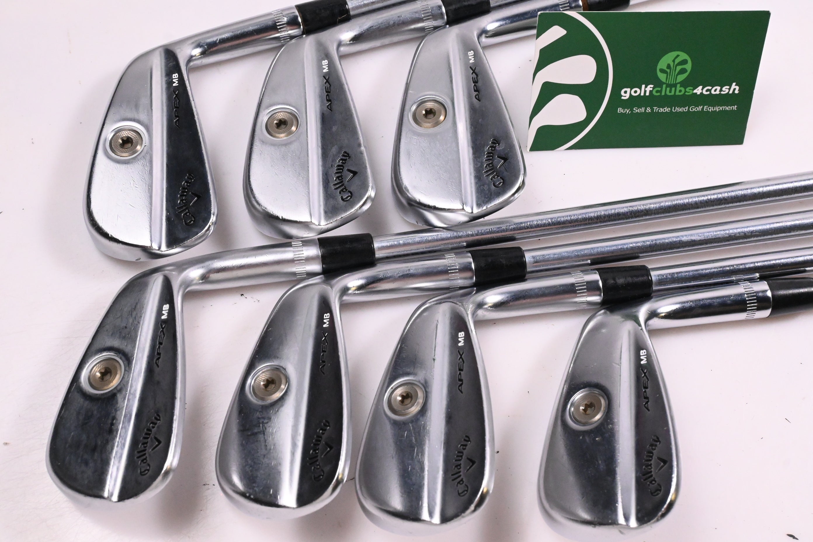 Callaway Apex MB 21 Irons / 5-PW+GW / X-Flex Project X L5 125 Shafts