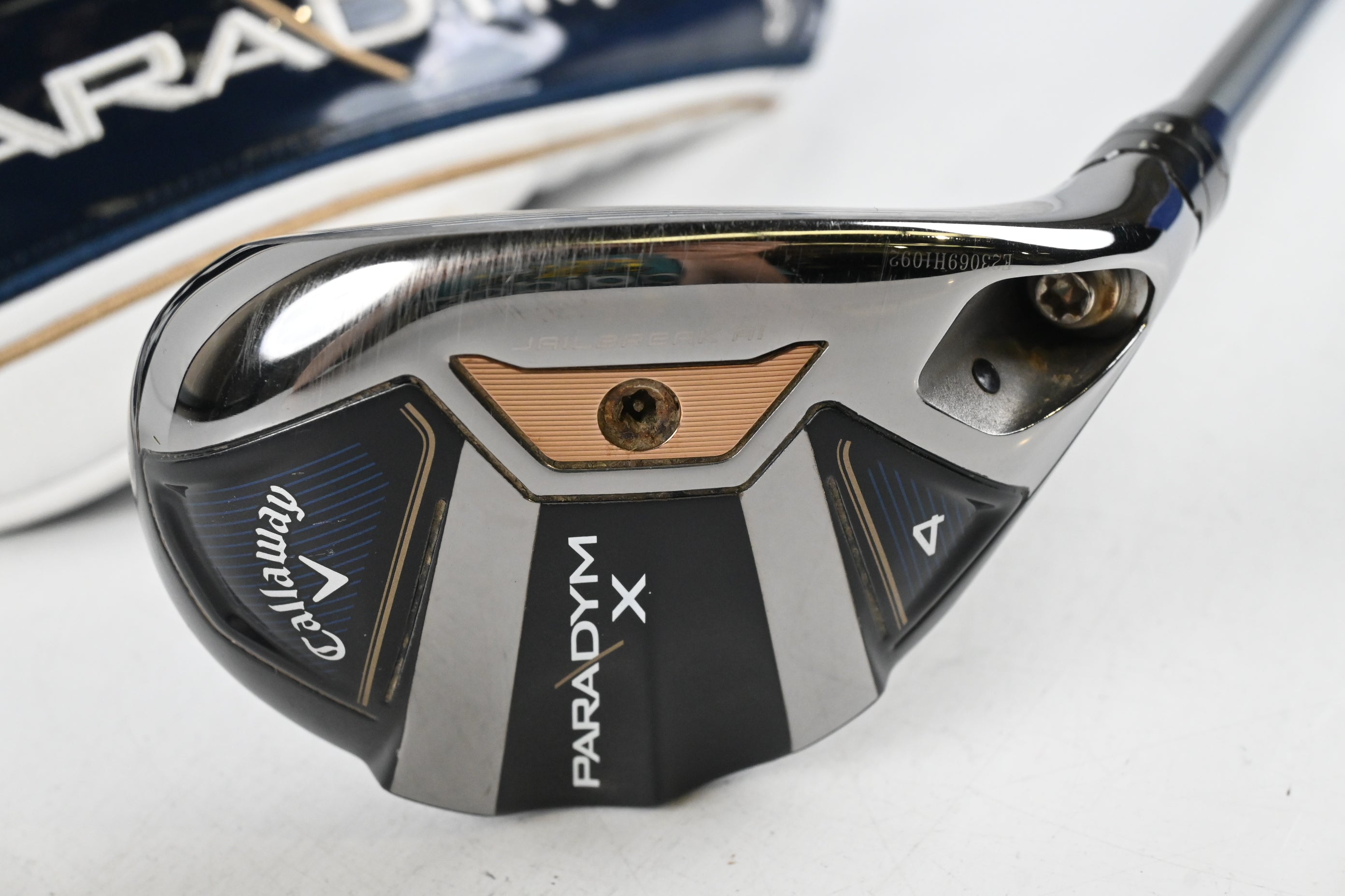 Callaway Paradym X #4 Hybrid / 21 Degree / Regular Flex Hzrdus Silver 65 Shaft