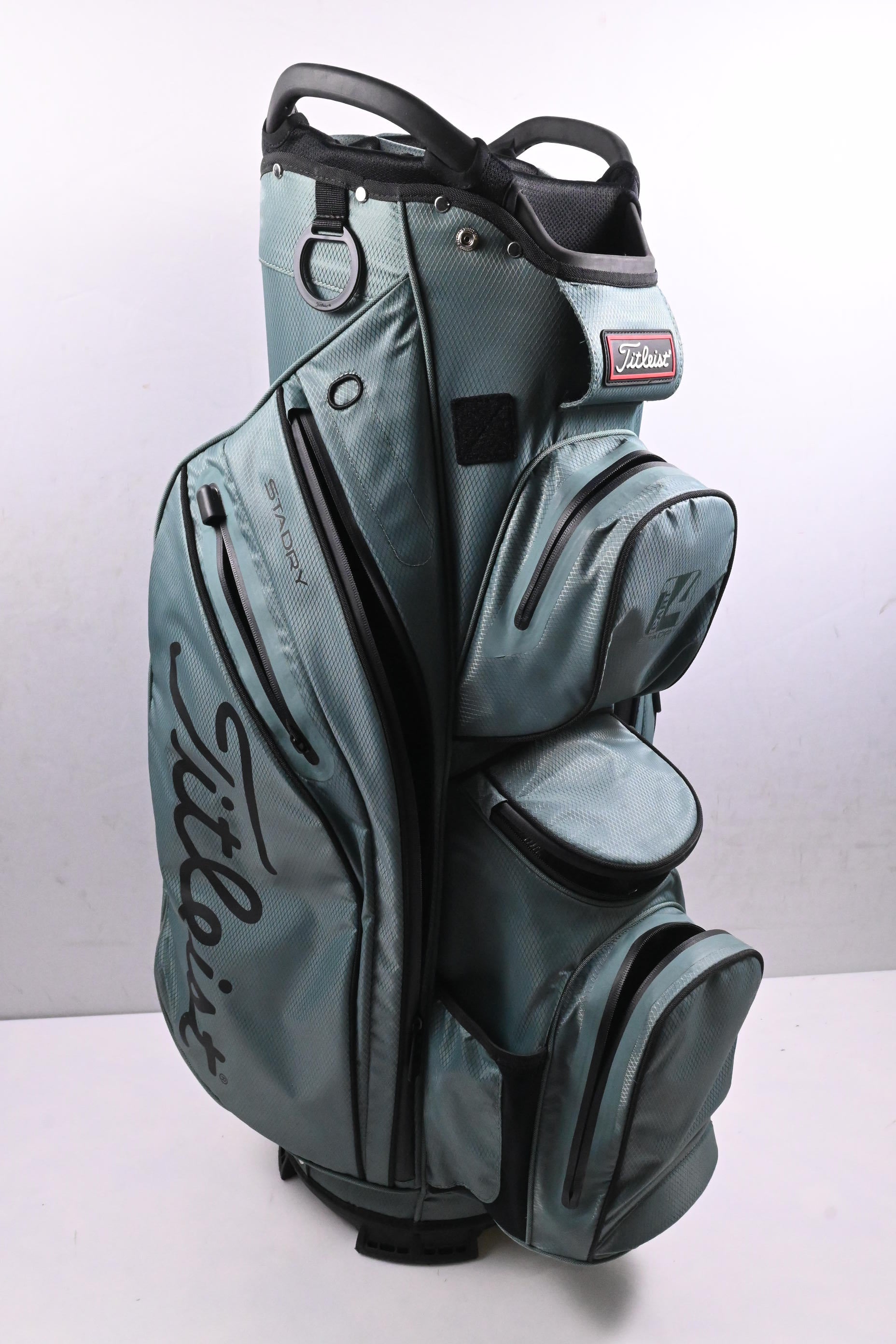 Titleist Sta Dry Cart Bag / 14-Way Divider / Green, Black