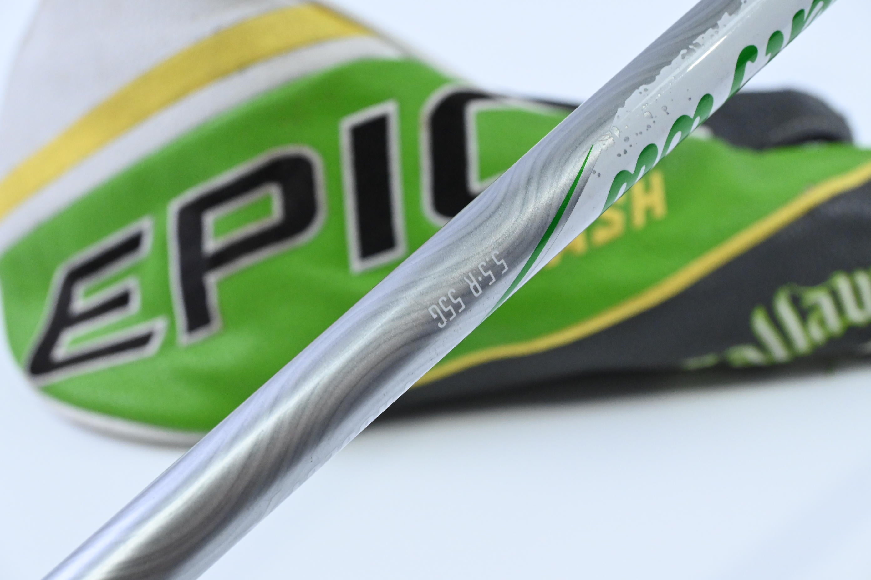 Callaway Epic Flash Driver / 9 Degree / Regular Flex Evenflow Green 55 Shaft