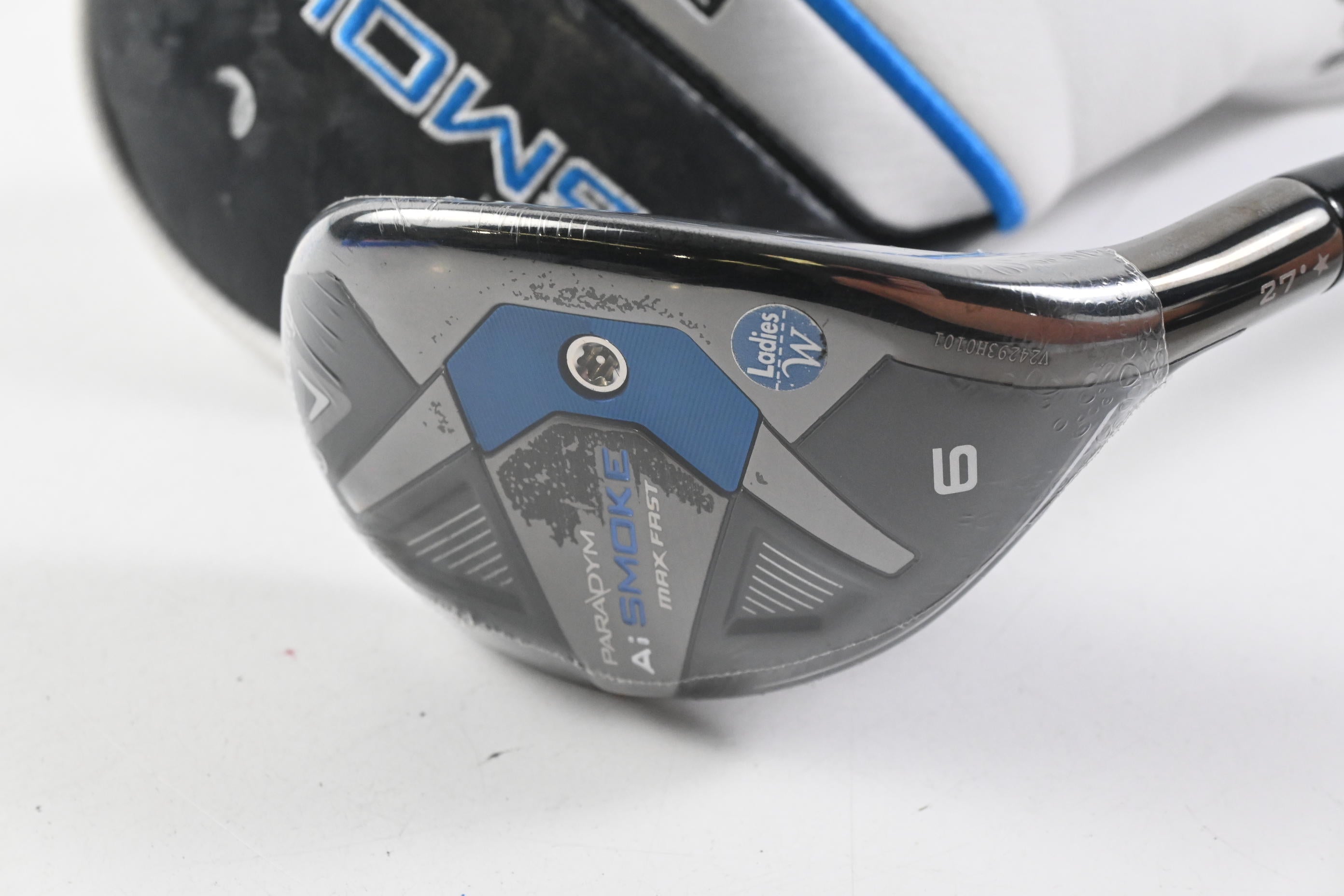 Ladies Callaway Paradym Ai Smoke Max Fast #6 Hybrid / 27 Degree / Ladies Flex