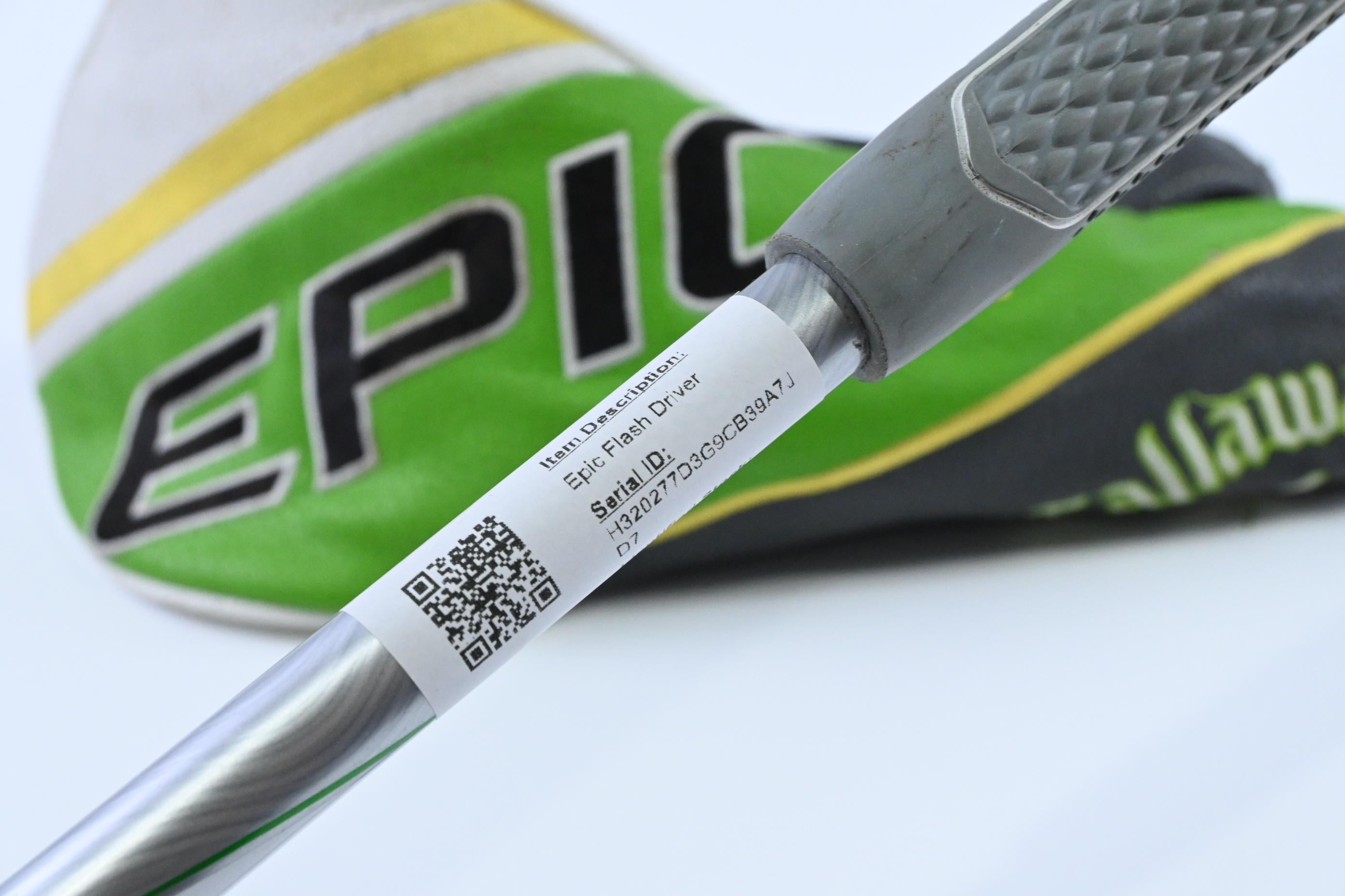 Callaway Epic Flash Driver / 9 Degree / Regular Flex Evenflow Green 55 Shaft