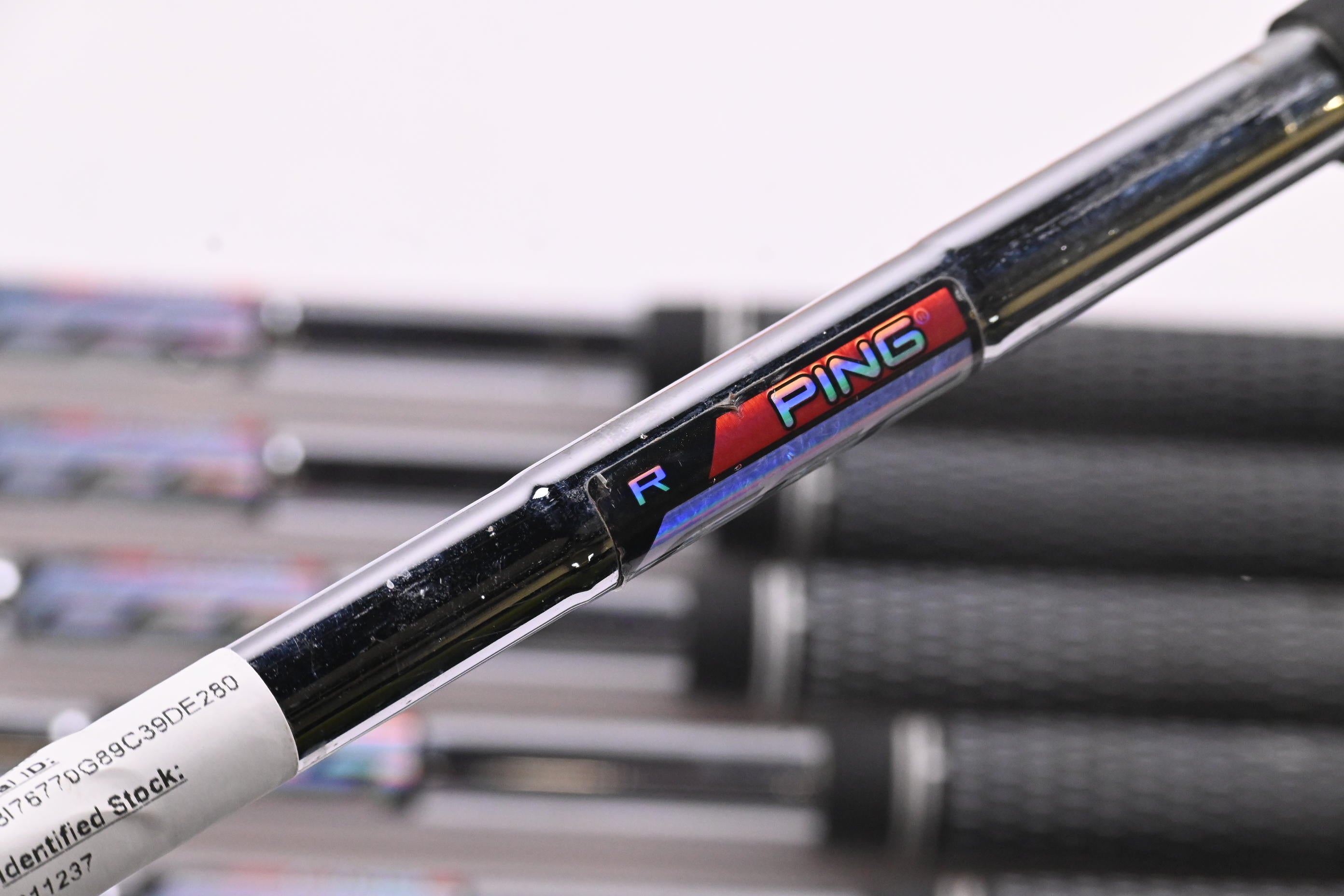 Ping G20 Irons / 4-PW+SW / White Dot / Regular Flex Ping CFS Shafts