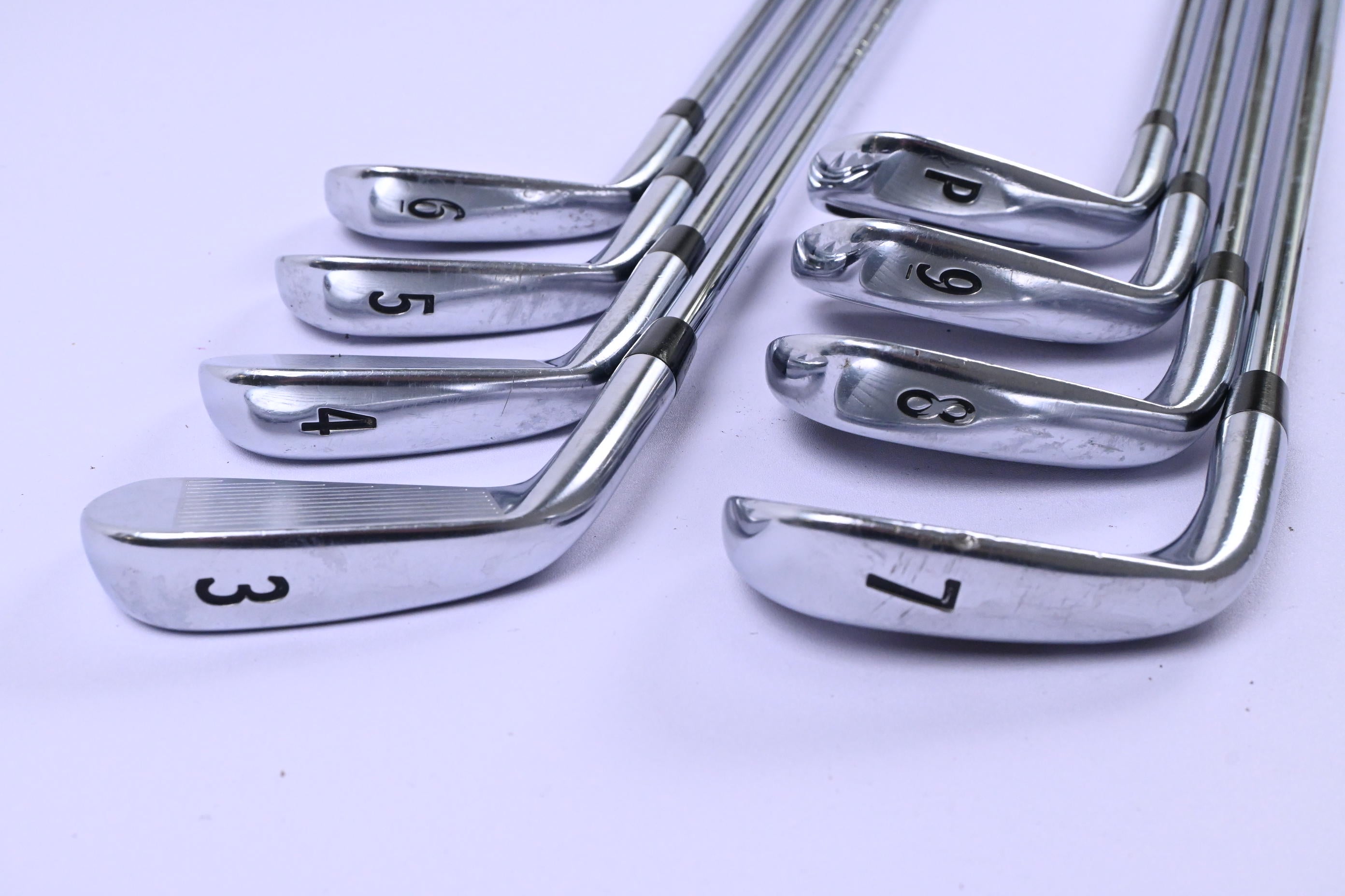 Titleist 714 AP2 Irons / 3-PW / Stiff Flex Project X Rifle Shafts