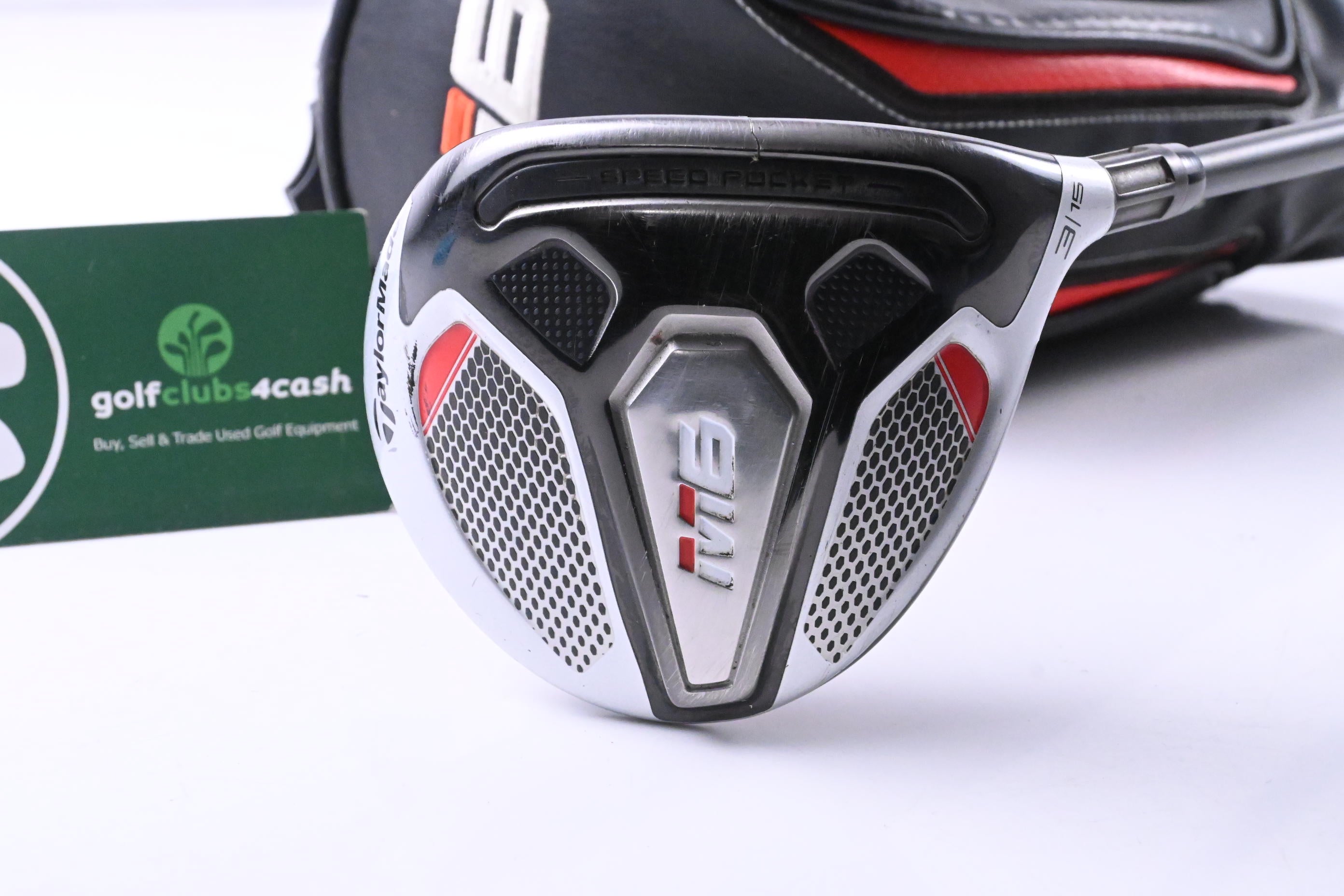 Taylormade M6 #3 Wood / 15 Degree / Stiff Flex Hzrdus Black 60 Shaft