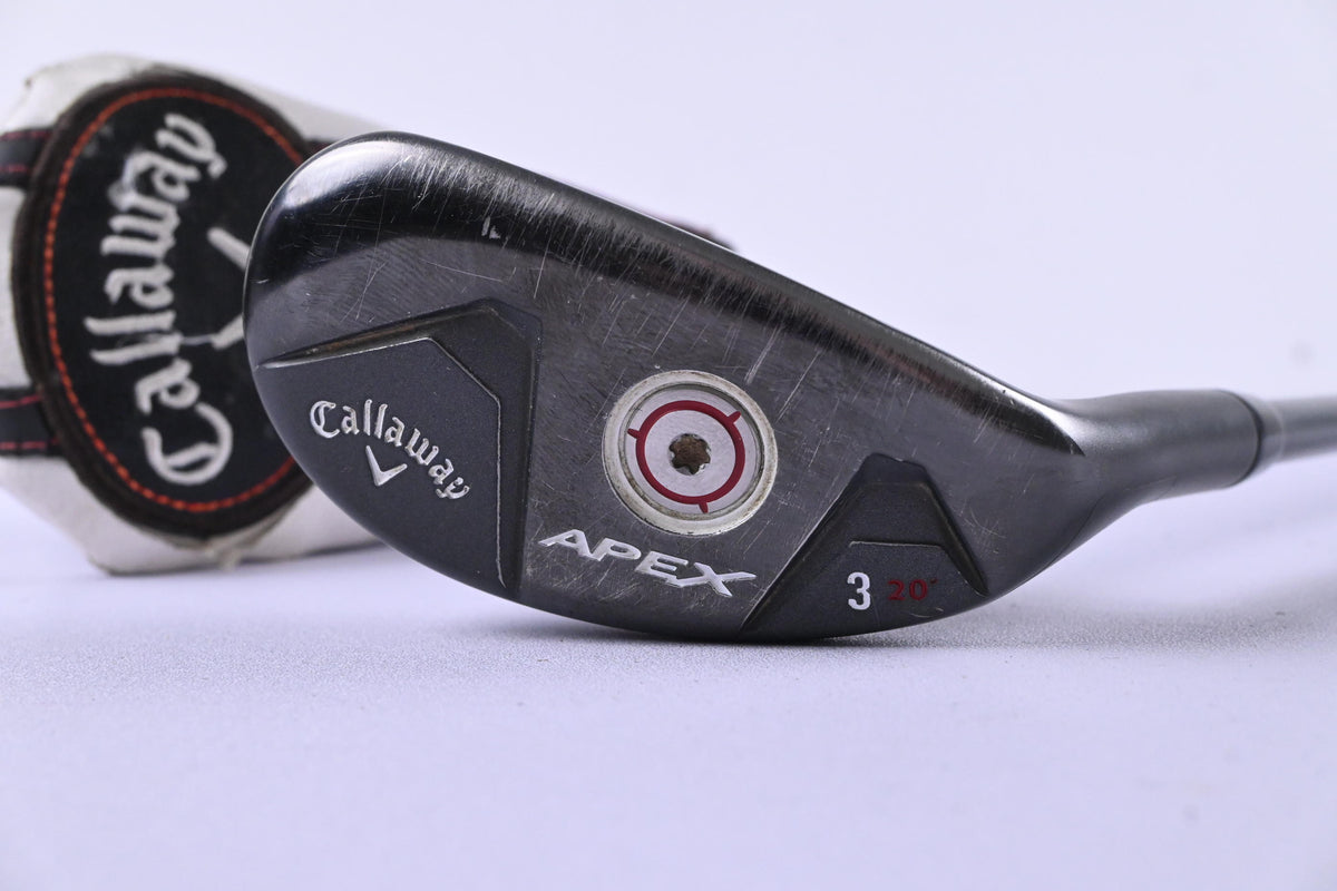 Callaway Apex #3 Hybrid / 20 Degree / Stiff Flex Kuro Kage Silver 80 Shaft