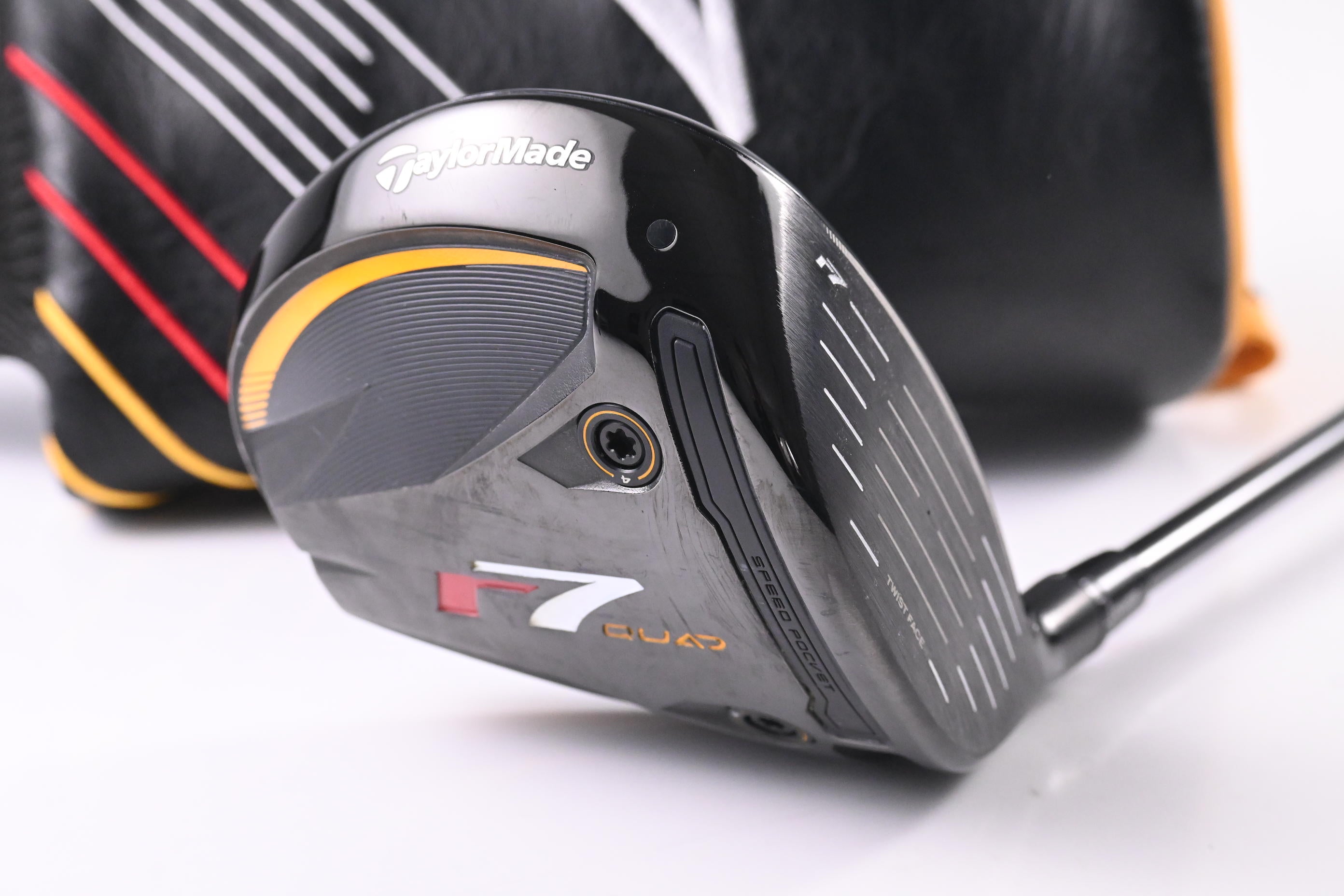 Taylormade R7 Quad Mini Driver / 13.5 Degree / Stiff Flex Fujikura Speeder 6