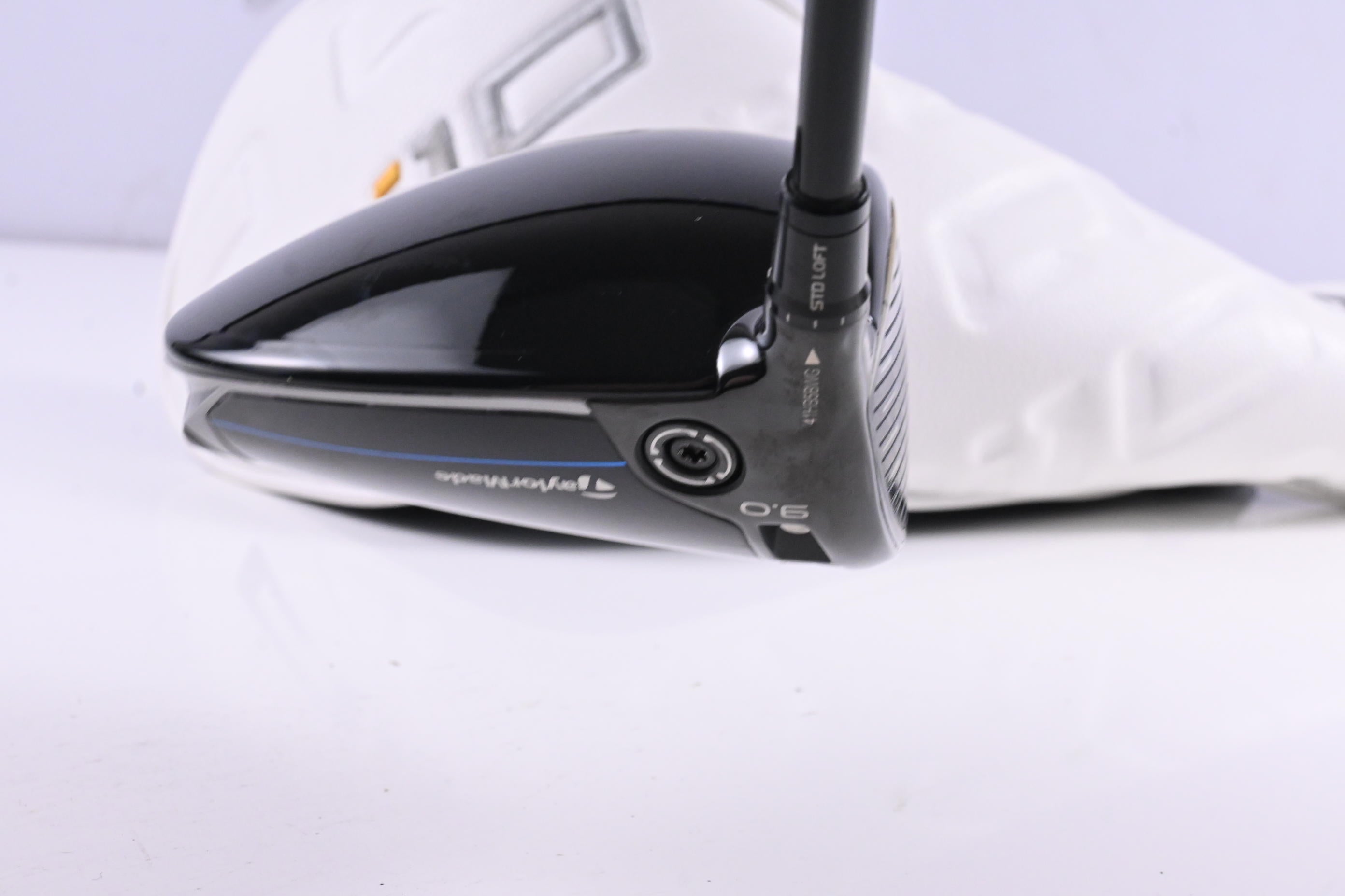 Left Hand Taylormade Qi10 Max Driver / 9 Degree / Stiff Flex Ventus TR Blue 5