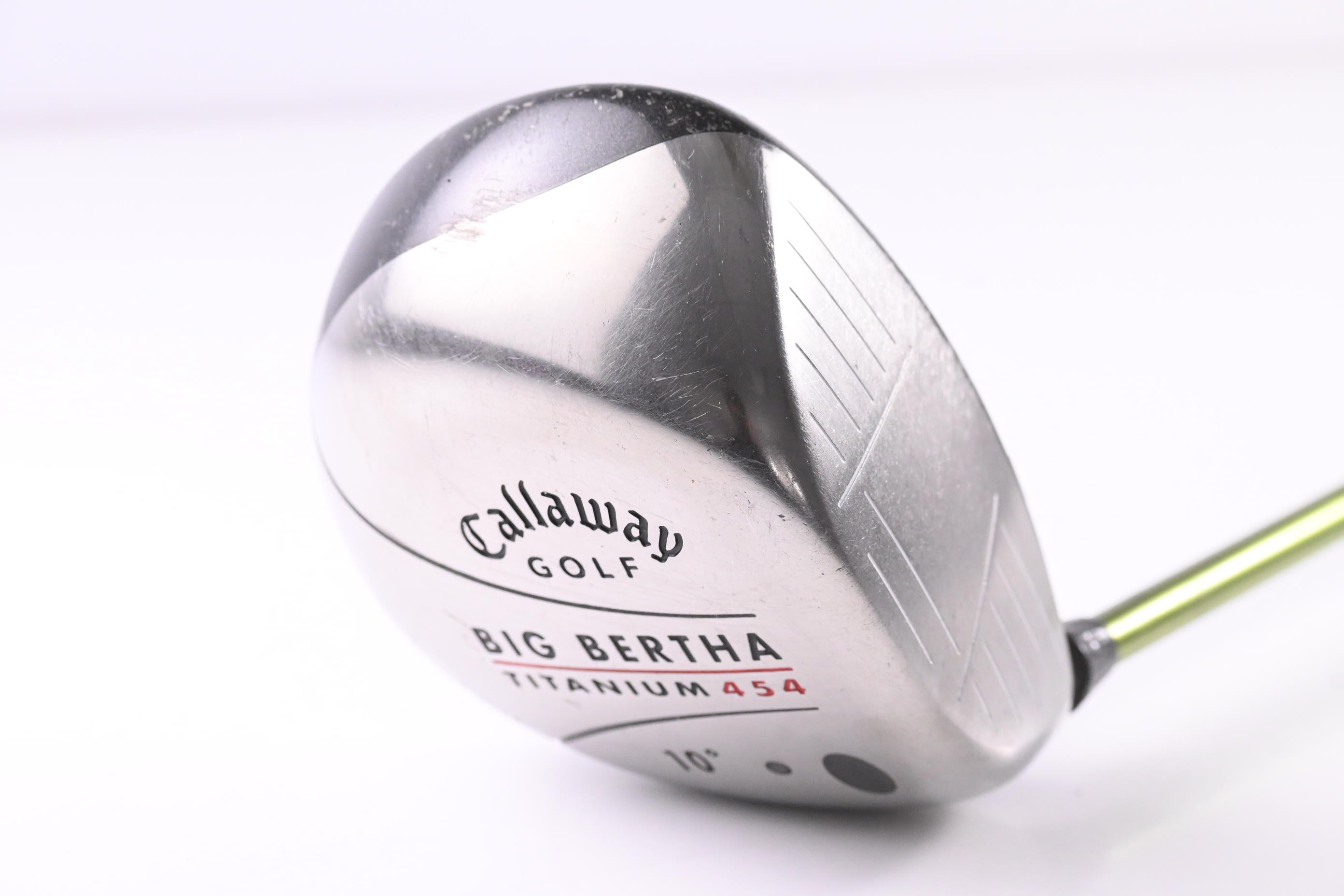 Callaway Big Bertha Ti 454 Driver / 10 Degree / Regular Flex Aldila NV Green 65