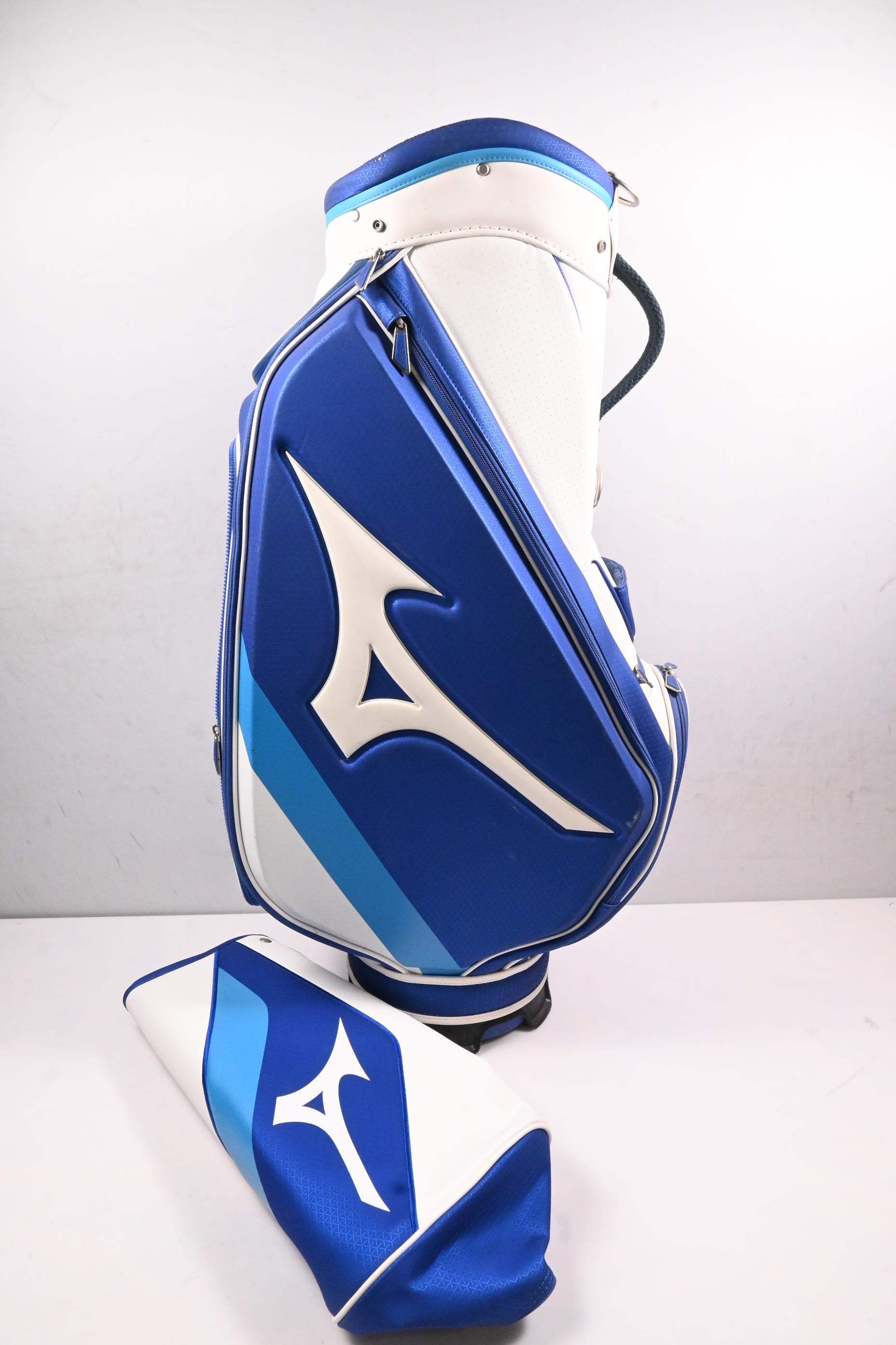 Mizuno Staff Tour Bag / 5-Way Divider / Blue, White