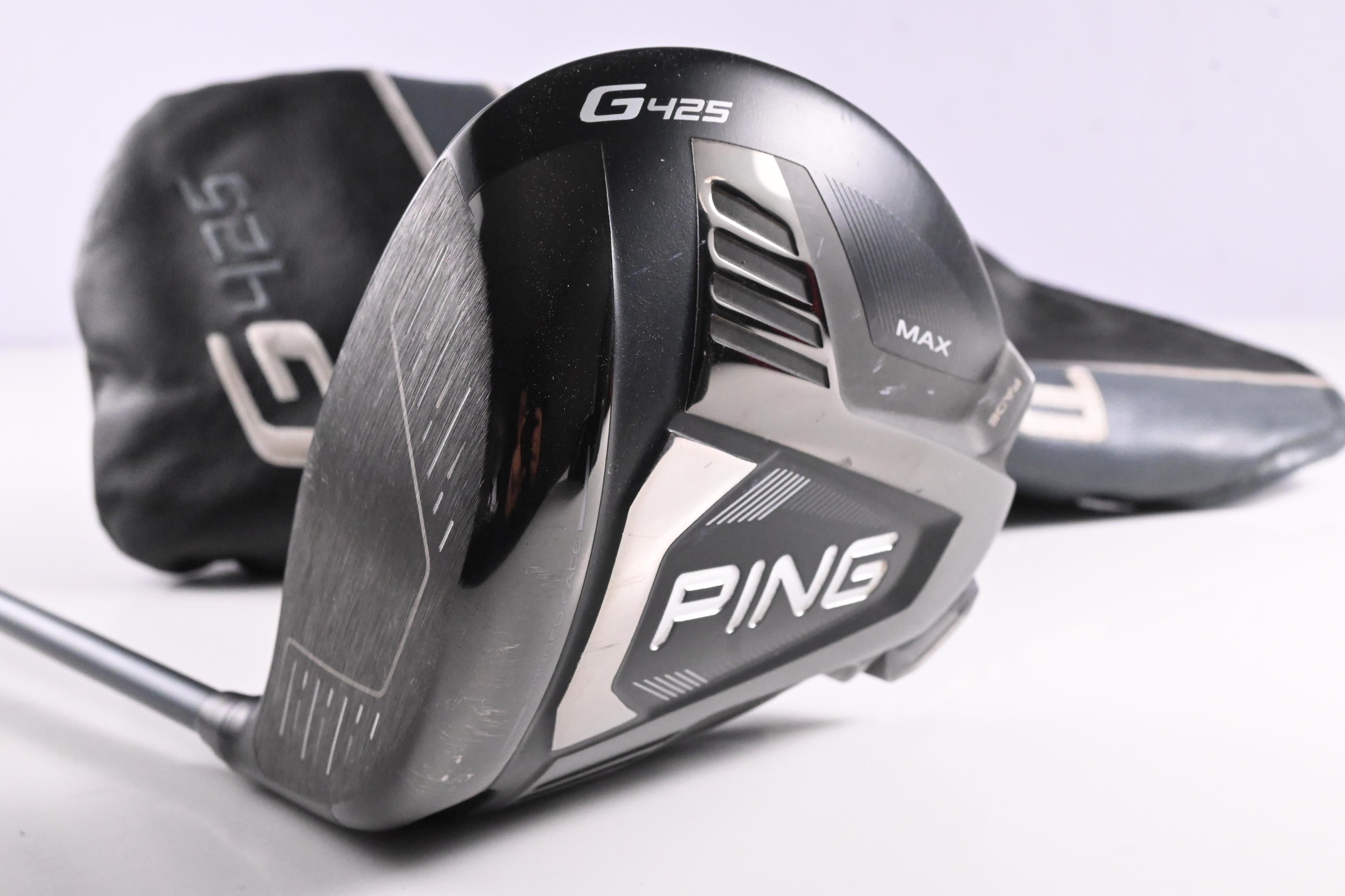 Left Hand Ping G425 Max Driver / 9 Degree / Stiff Flex Ping Alta CB Slate 55 Shaft