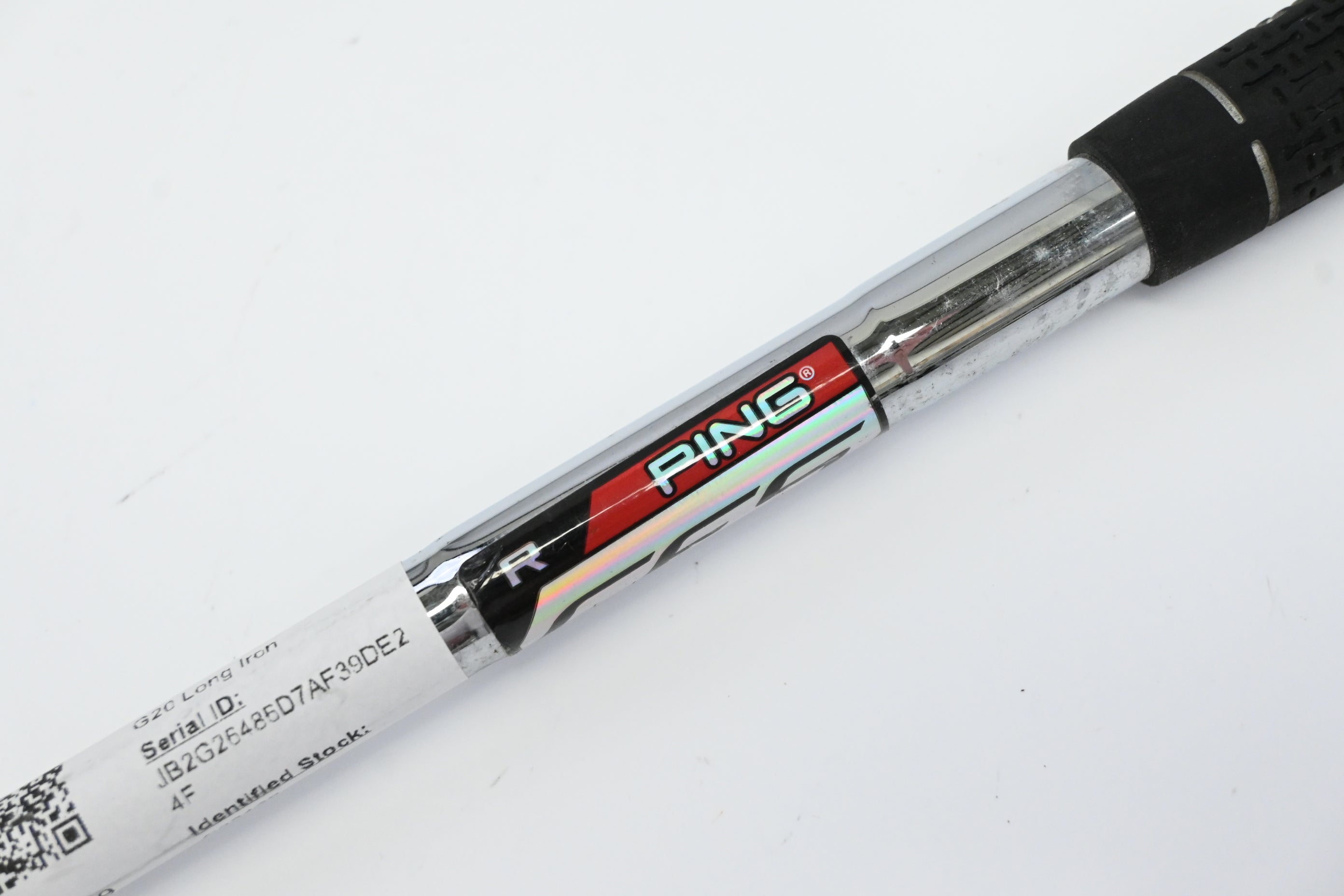 Ping G20 #4 Iron / 23 Degree / Black Dot / Regular Flex Ping CFS Shaft